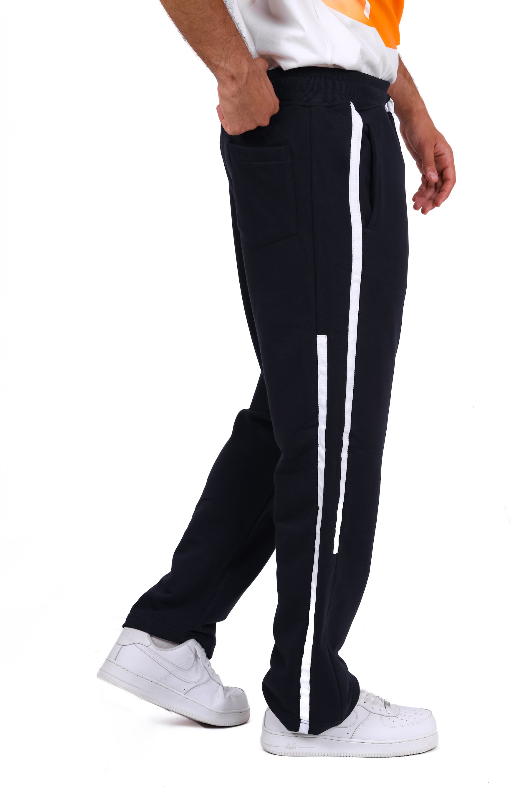 Wide Leg Milton Line Sweatpant