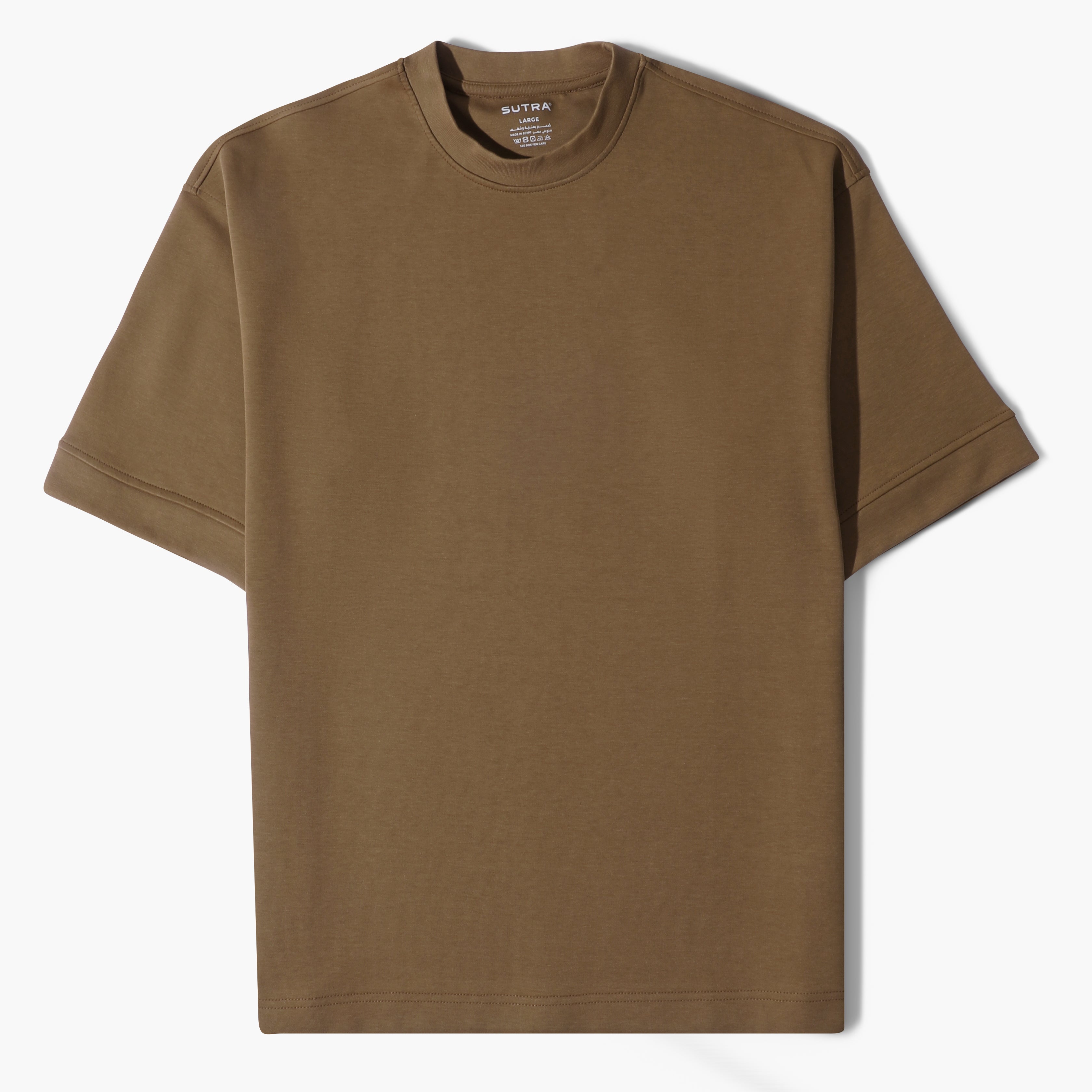 Over Size Polivar Cotton Basic T_Shirt
