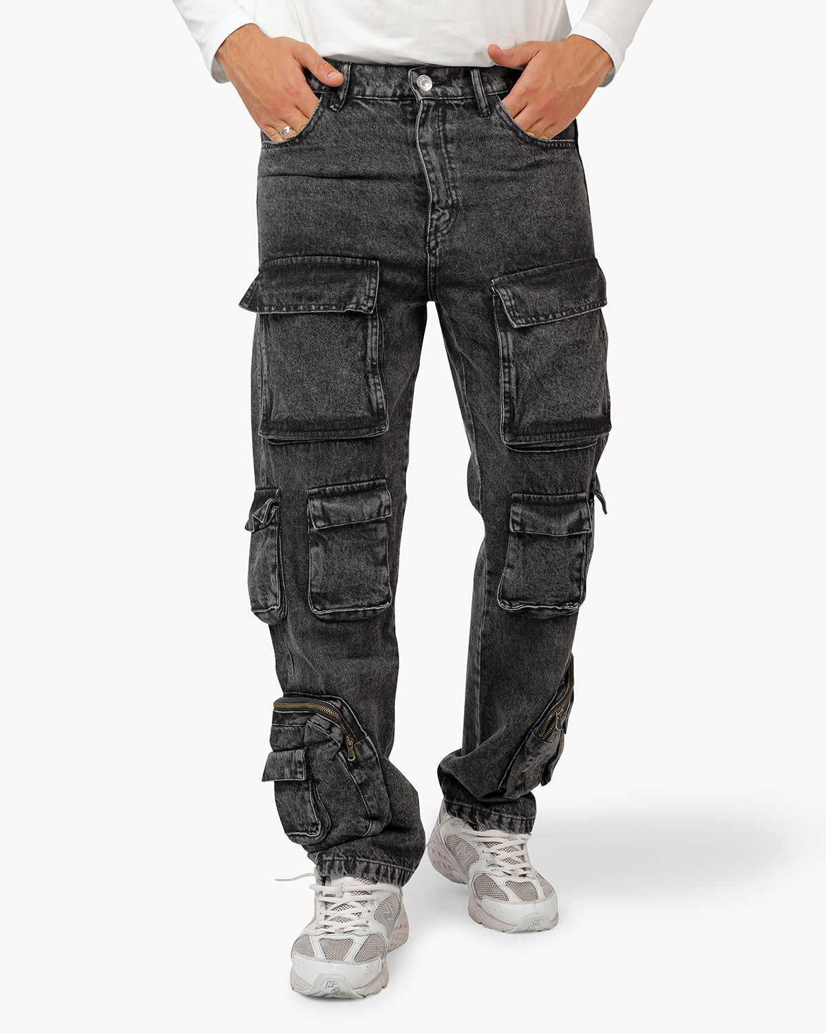 Pockets Jeans Pant