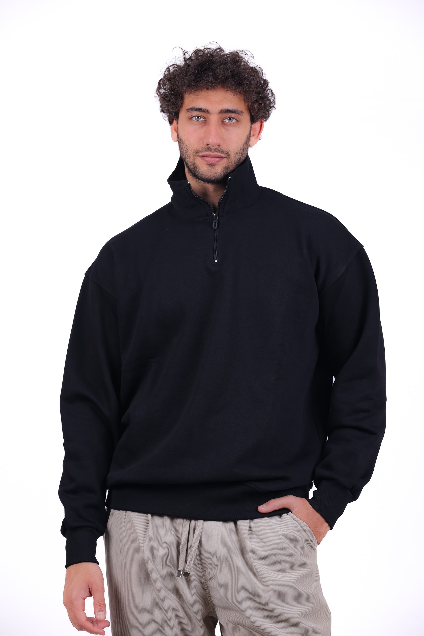 Milton Half zipped Sweatshirt