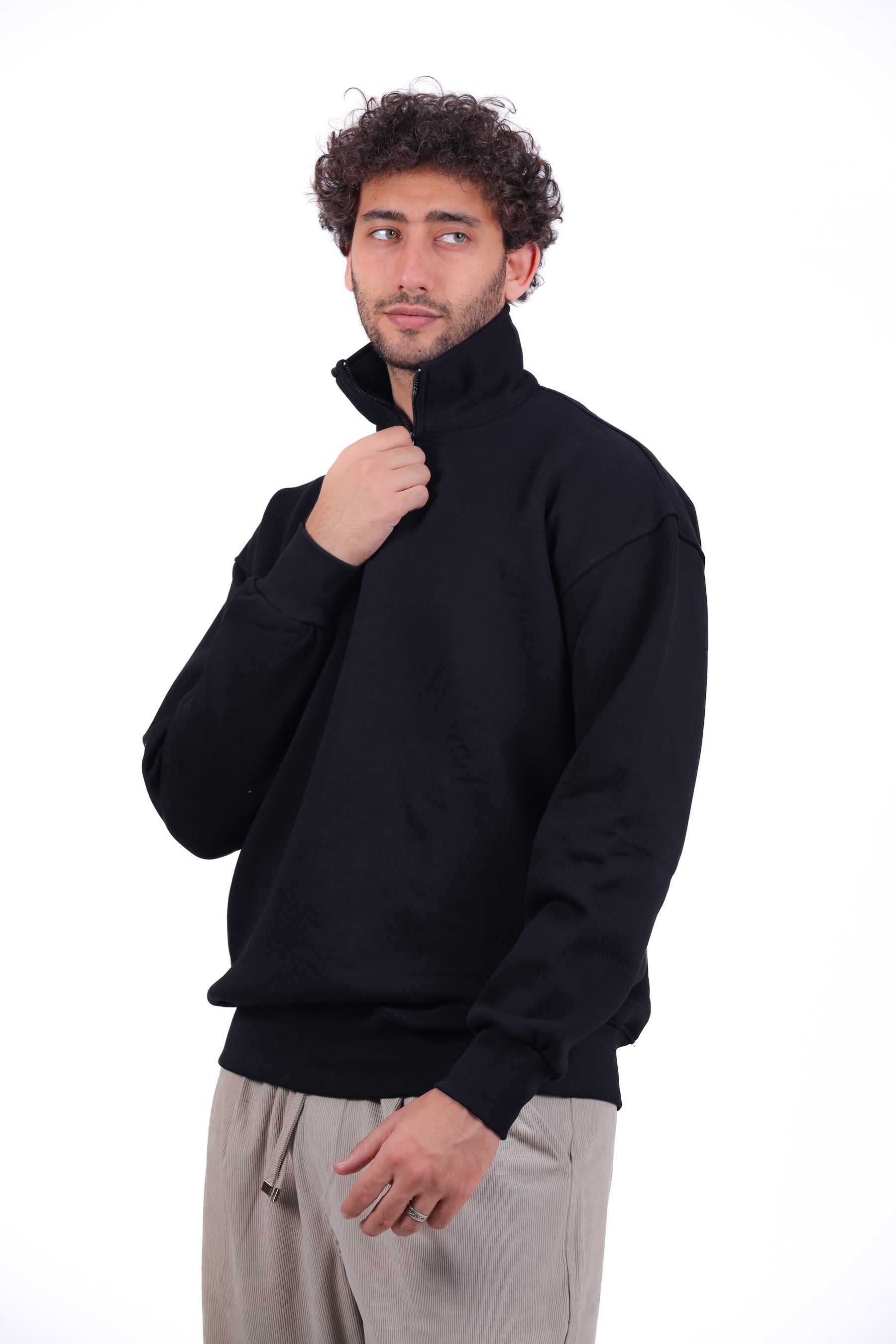 Milton Half zipped Sweatshirt