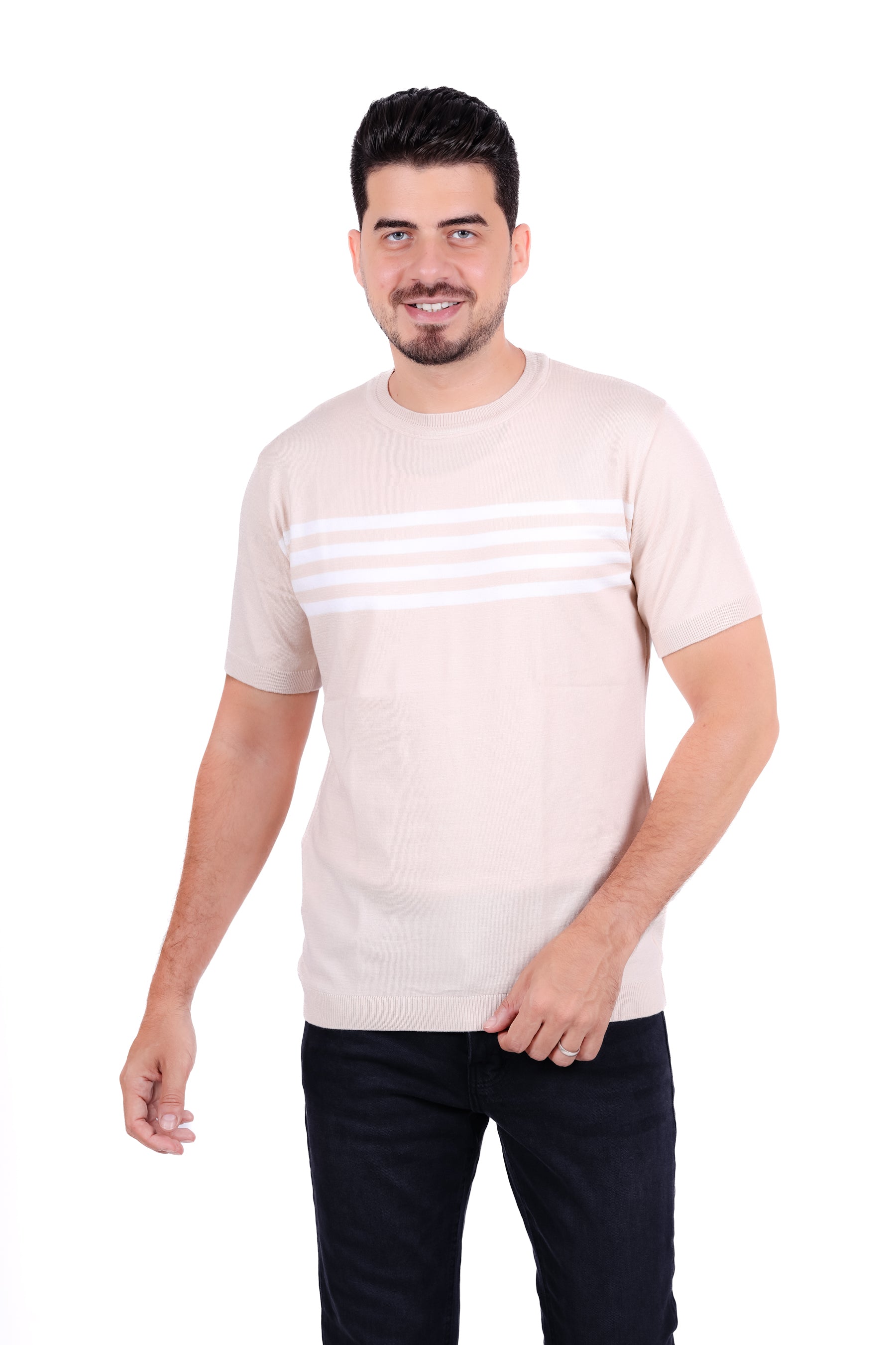 Knitwear Round T_Shirt MHS021