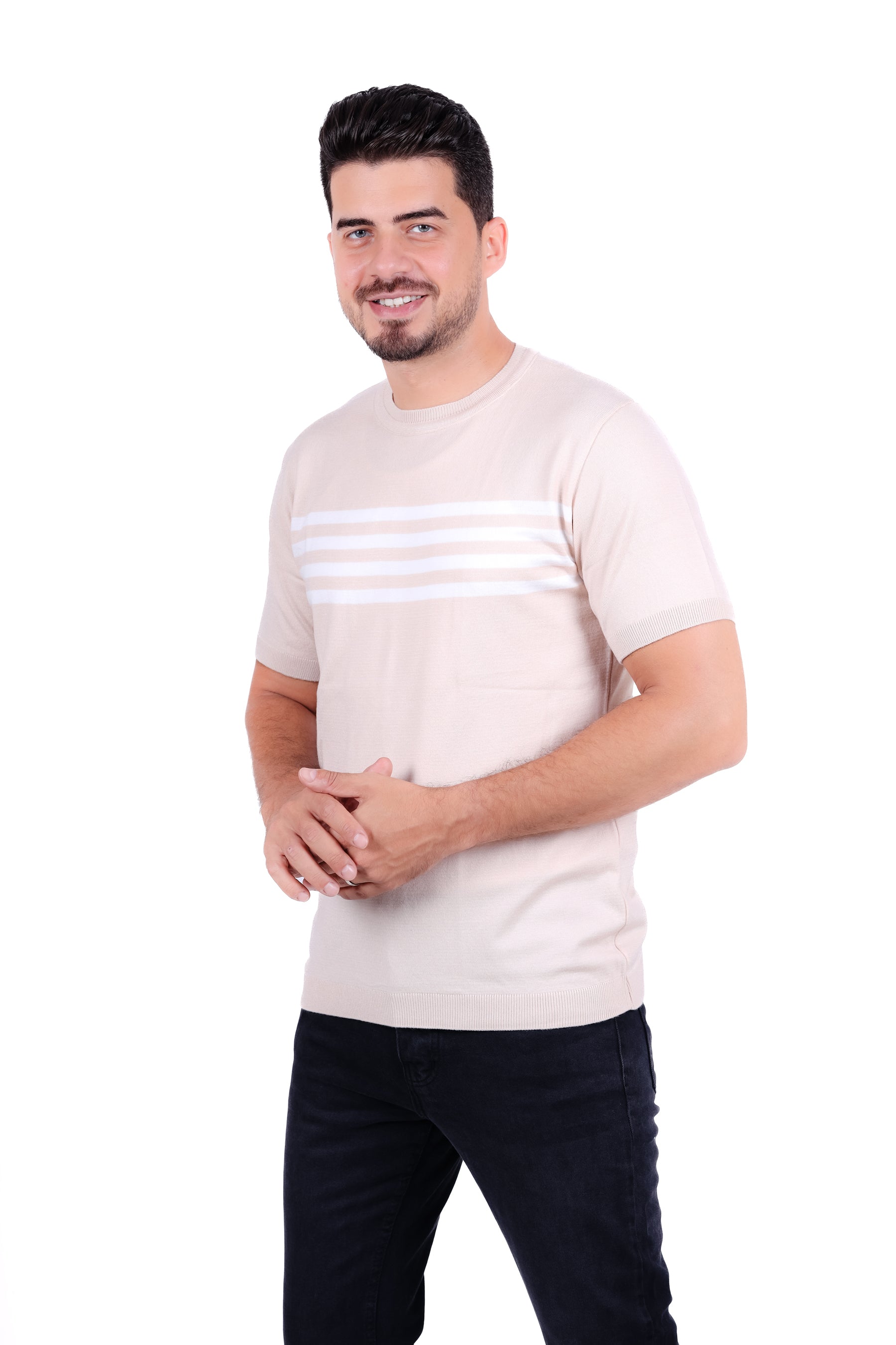 Knitwear Round T_Shirt MHS021