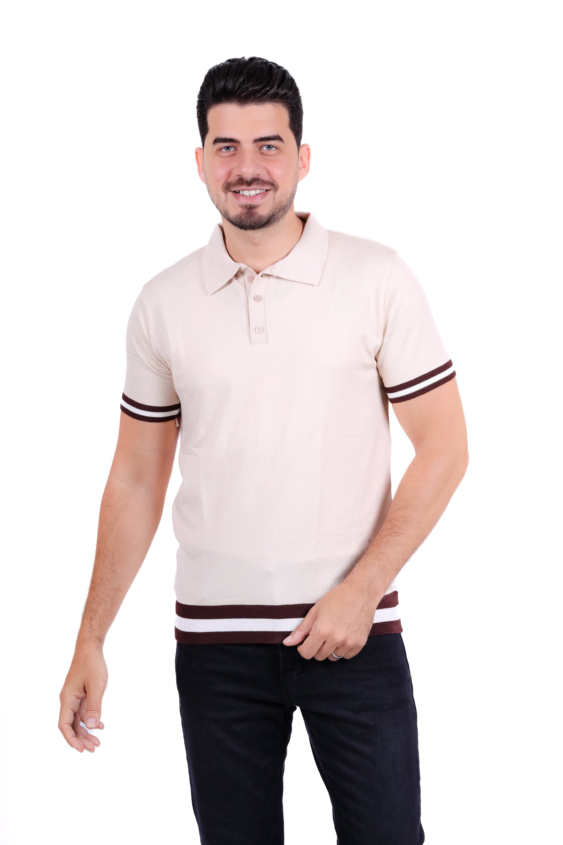 Knitwear Polo T_Shirt MHS020