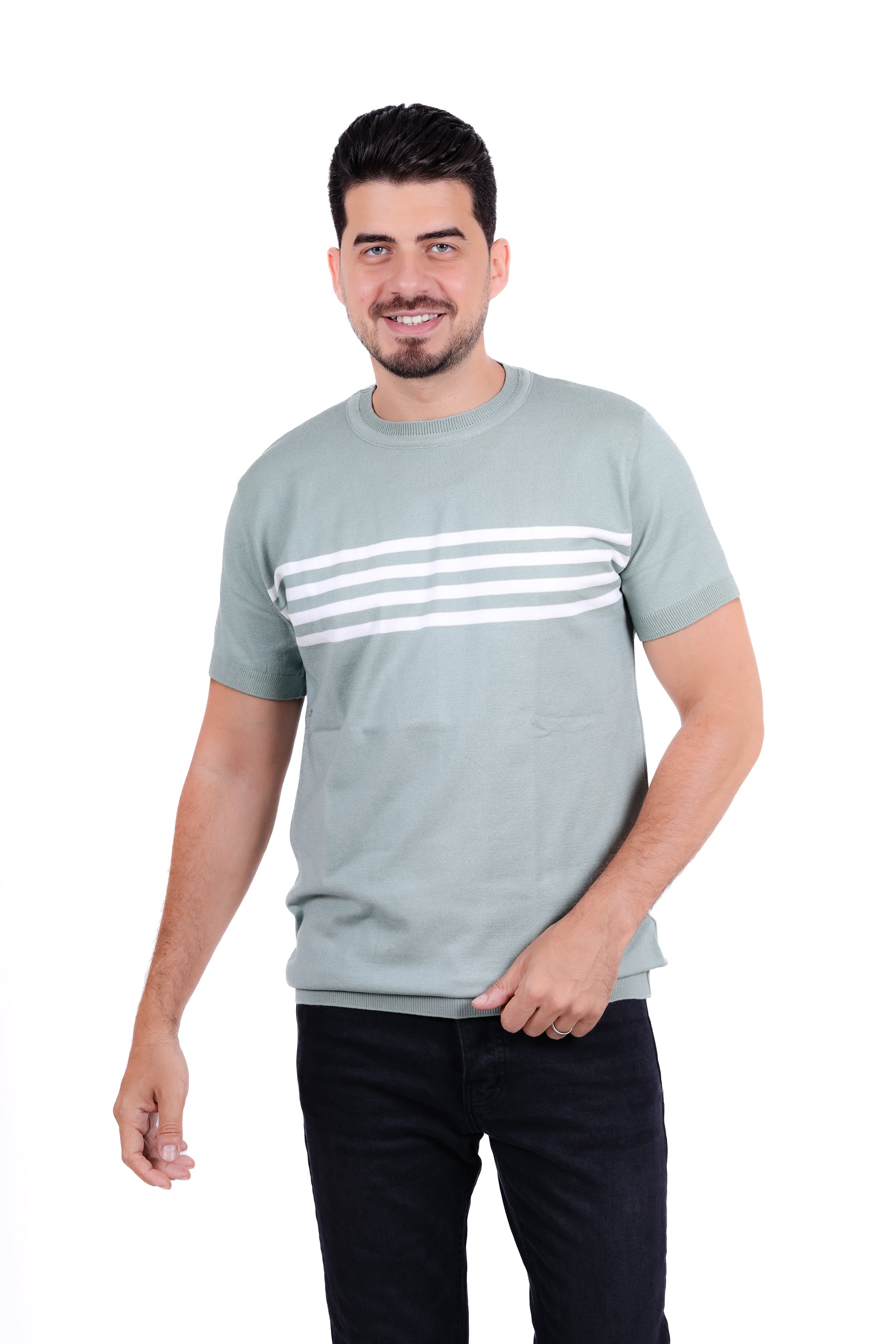Knitwear Round T_Shirt MHS021