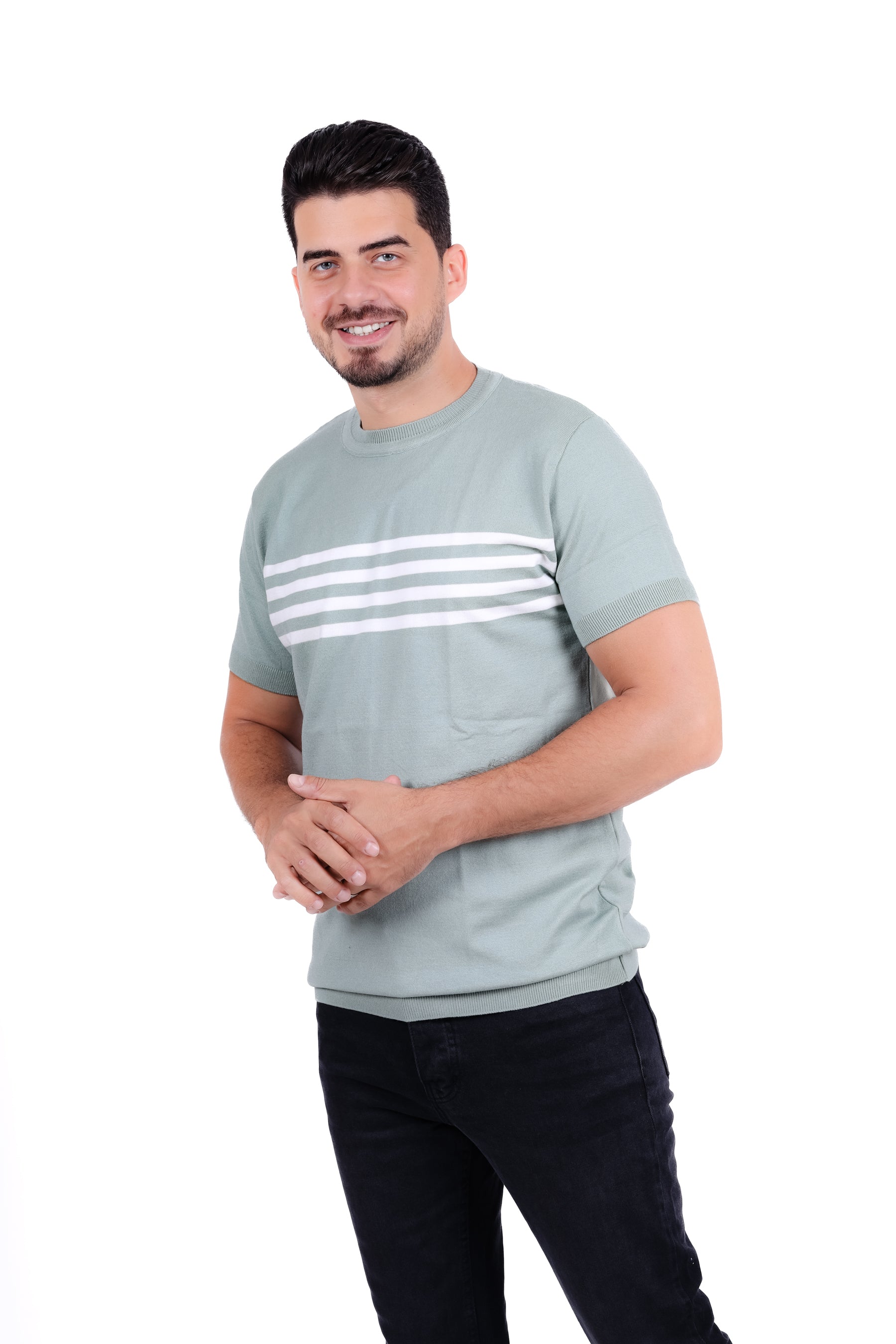 Knitwear Round T_Shirt MHS021
