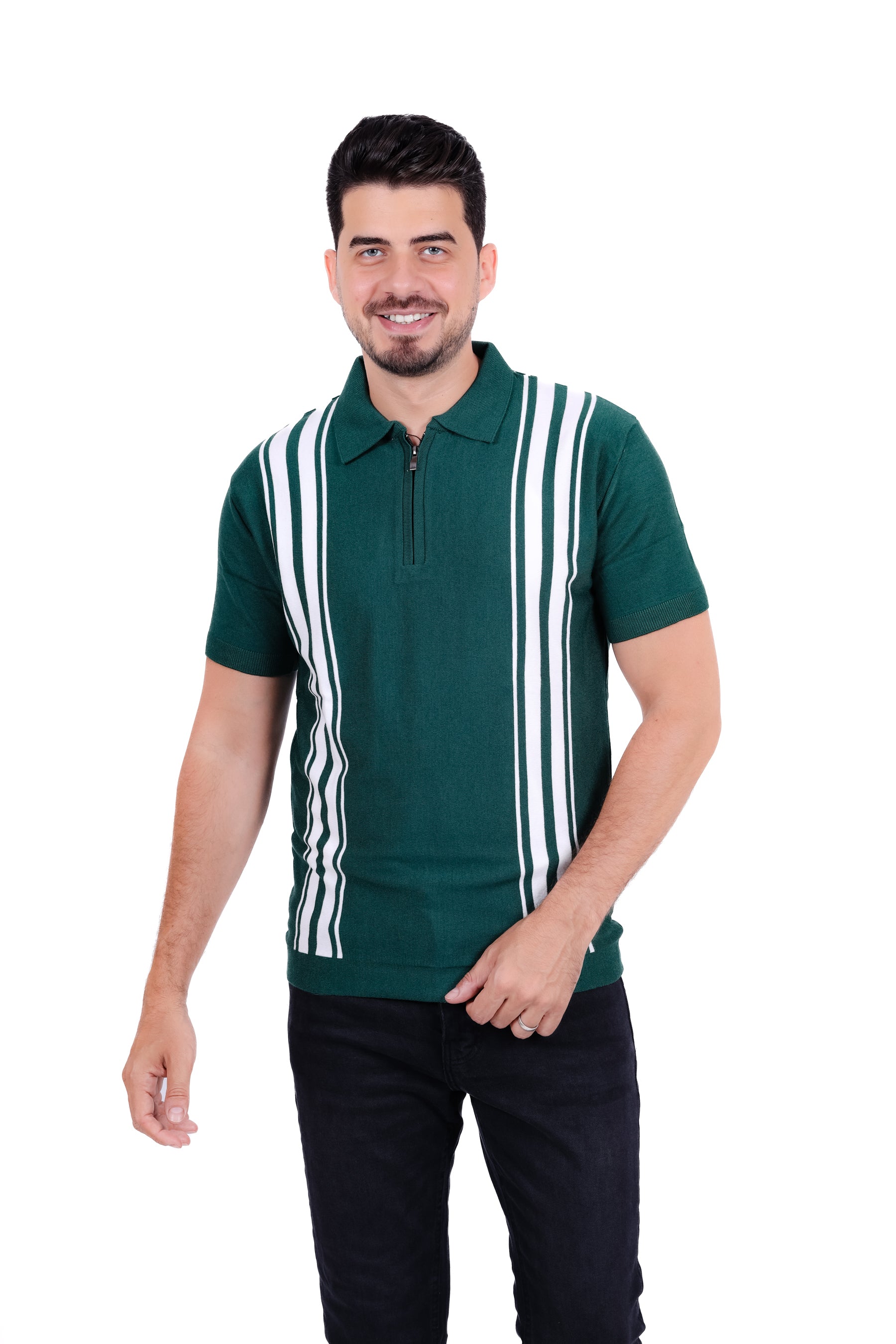 Knitwear Polo T_Shirt MHS014