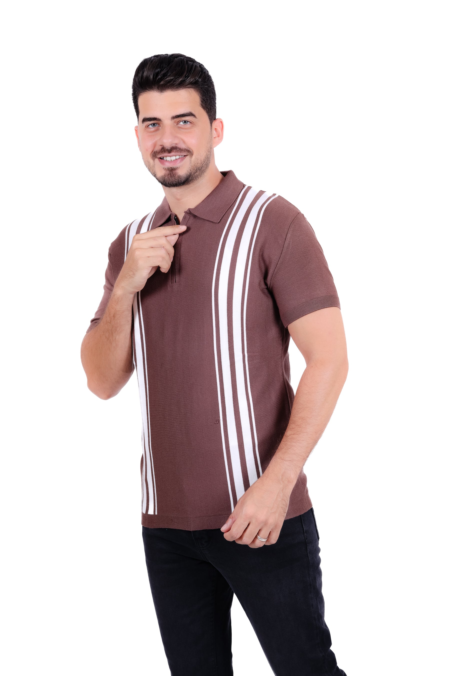 Knitwear Polo T_Shirt MHS014