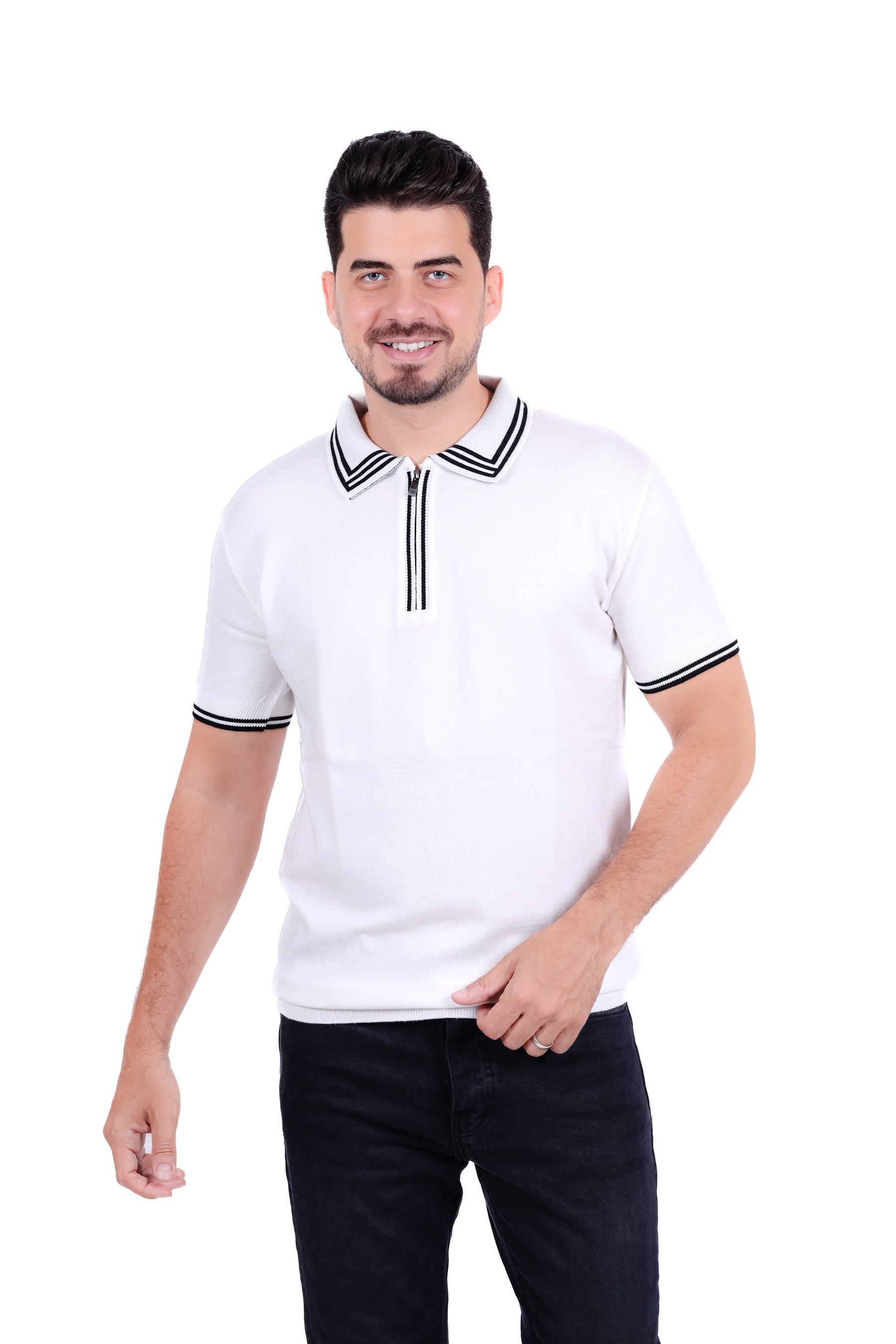 Knitwear Polo T_Shirt MHS015