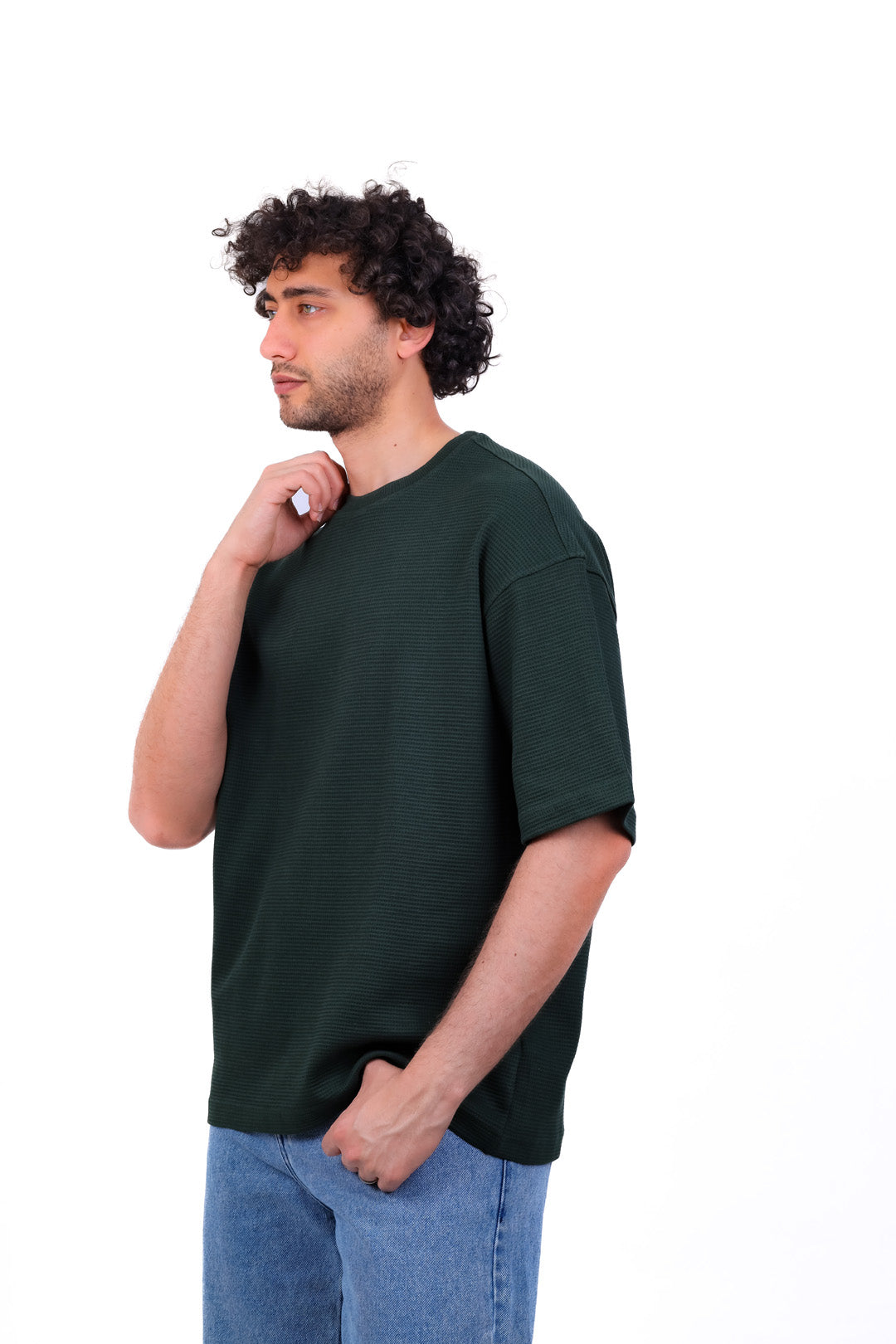 Basic Round Waffle T_Shirt