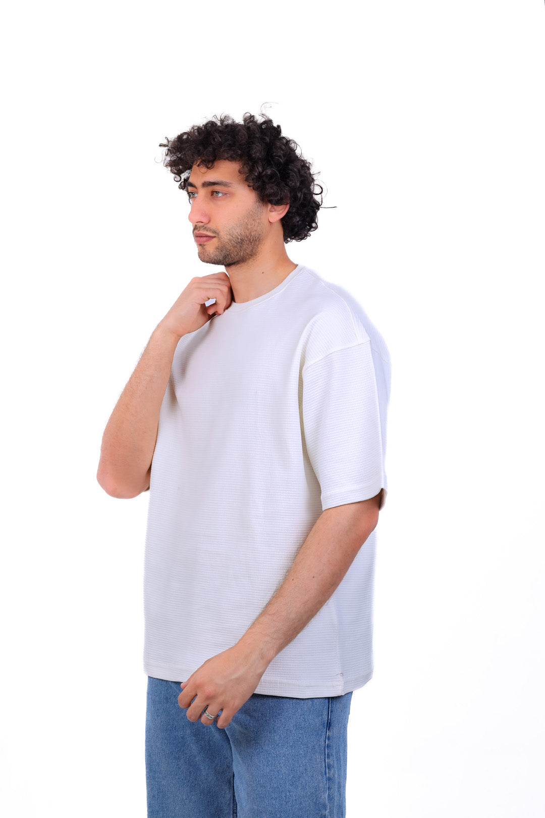 Basic Round Waffle T_Shirt
