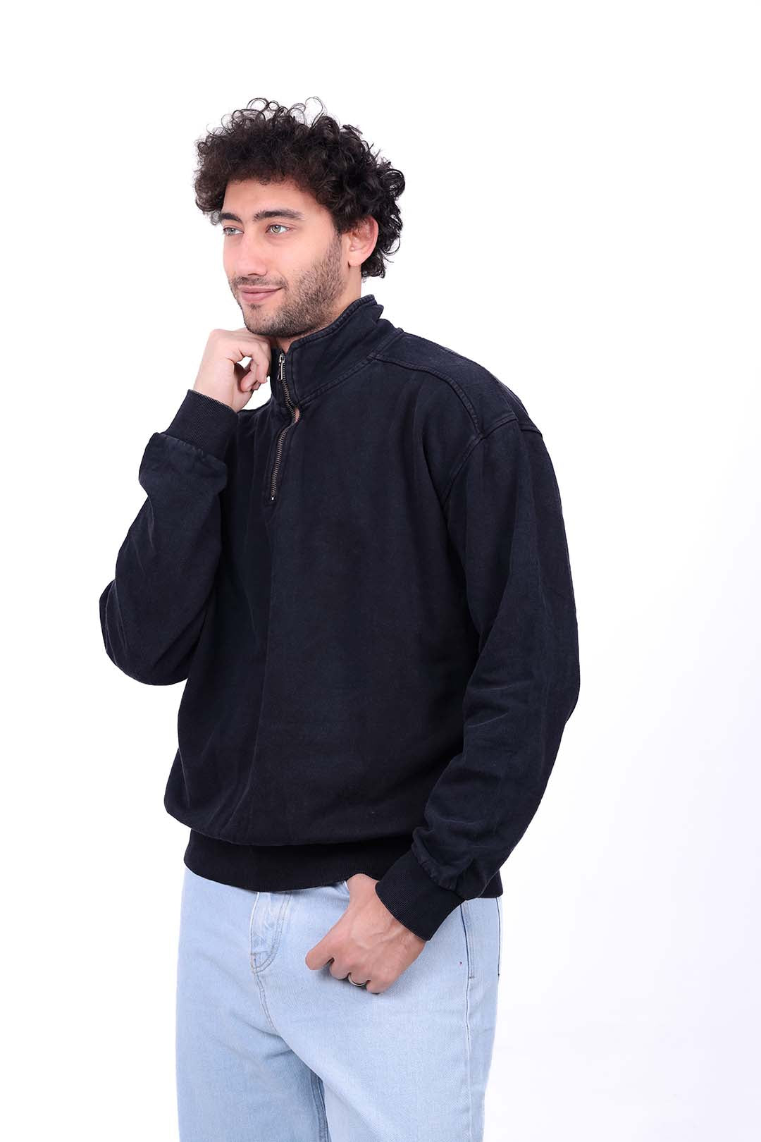 Beka Half zipped Tracksuit Sweatshirt