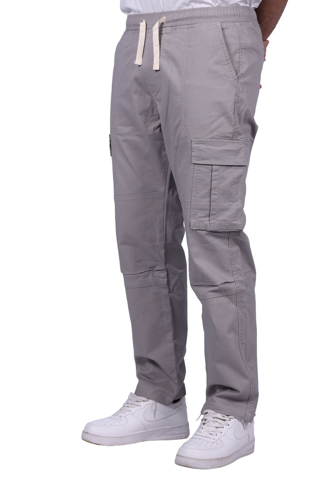 Classic Cream Cargo Straight Fit
