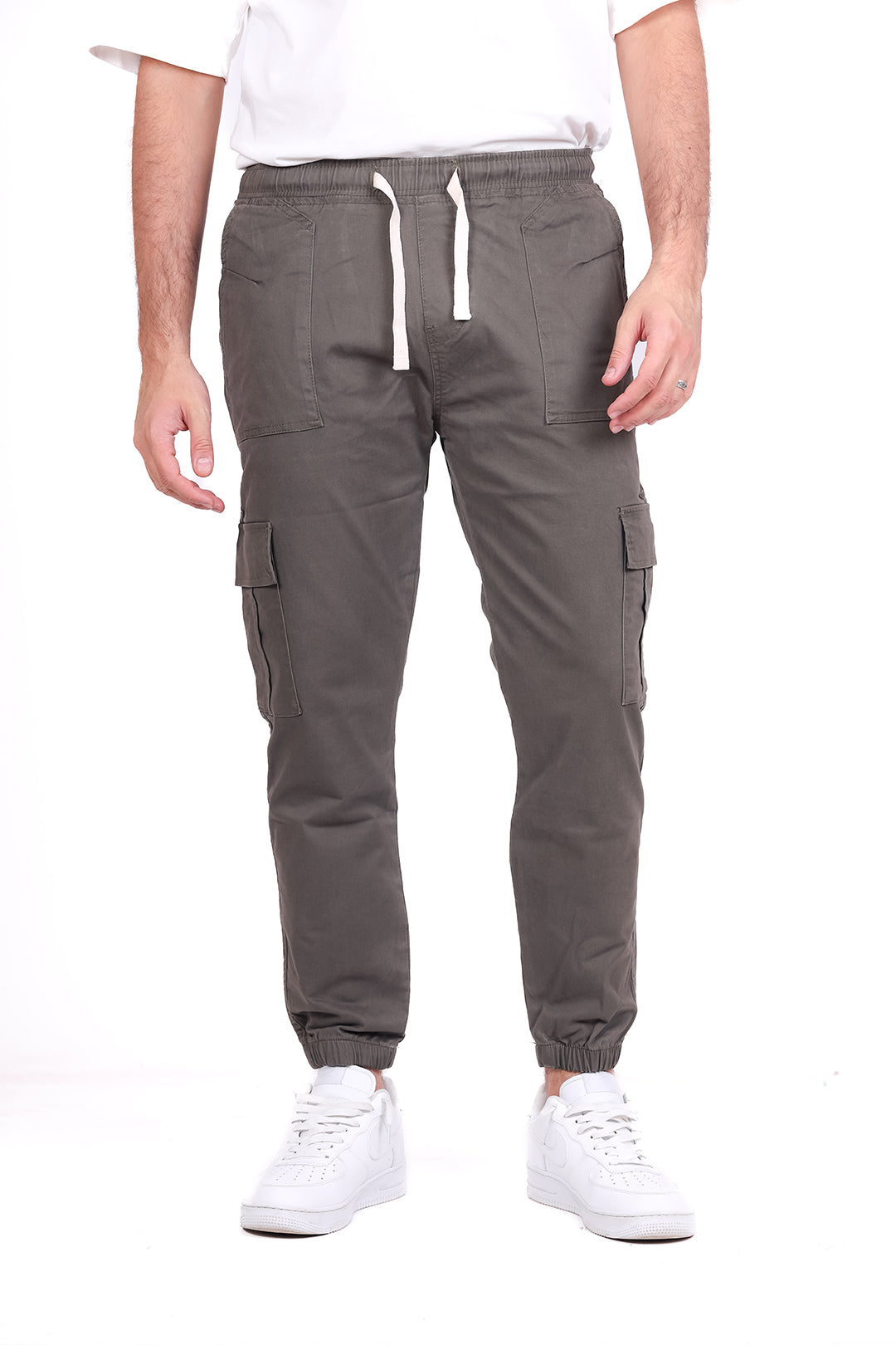 Gabardine Cargo Jogger