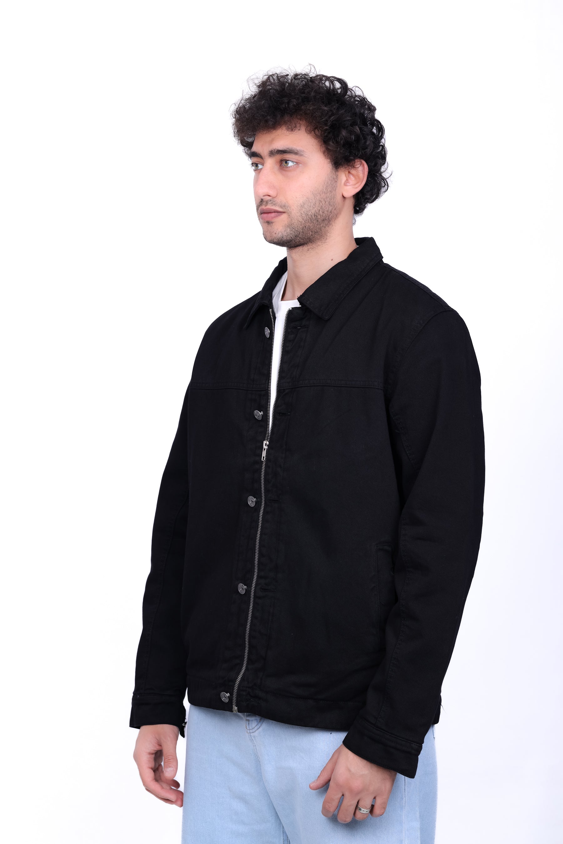 Gabardine Trucker Jacket 6016