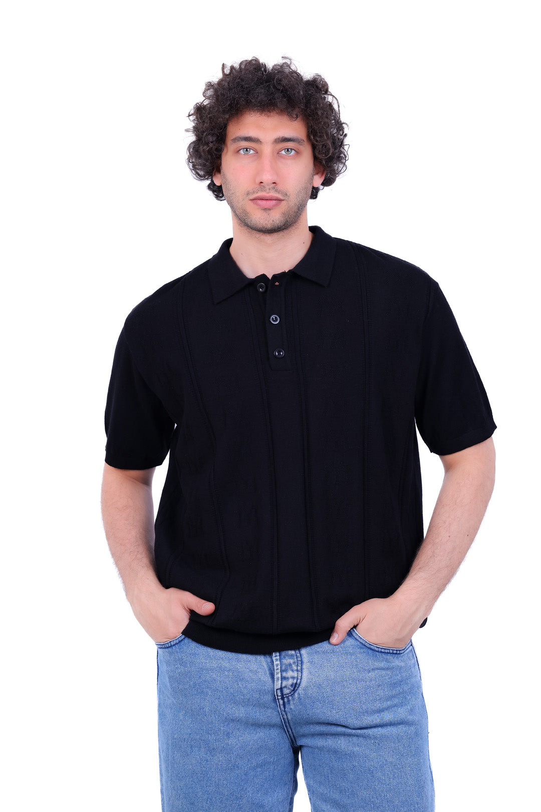 Knitwear T_Shirt Button_Collar 108 MANS 0526