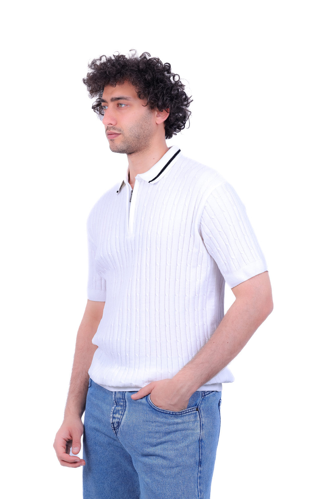 Knitwear T_Shirt Half_Zip 104 MANS 0526