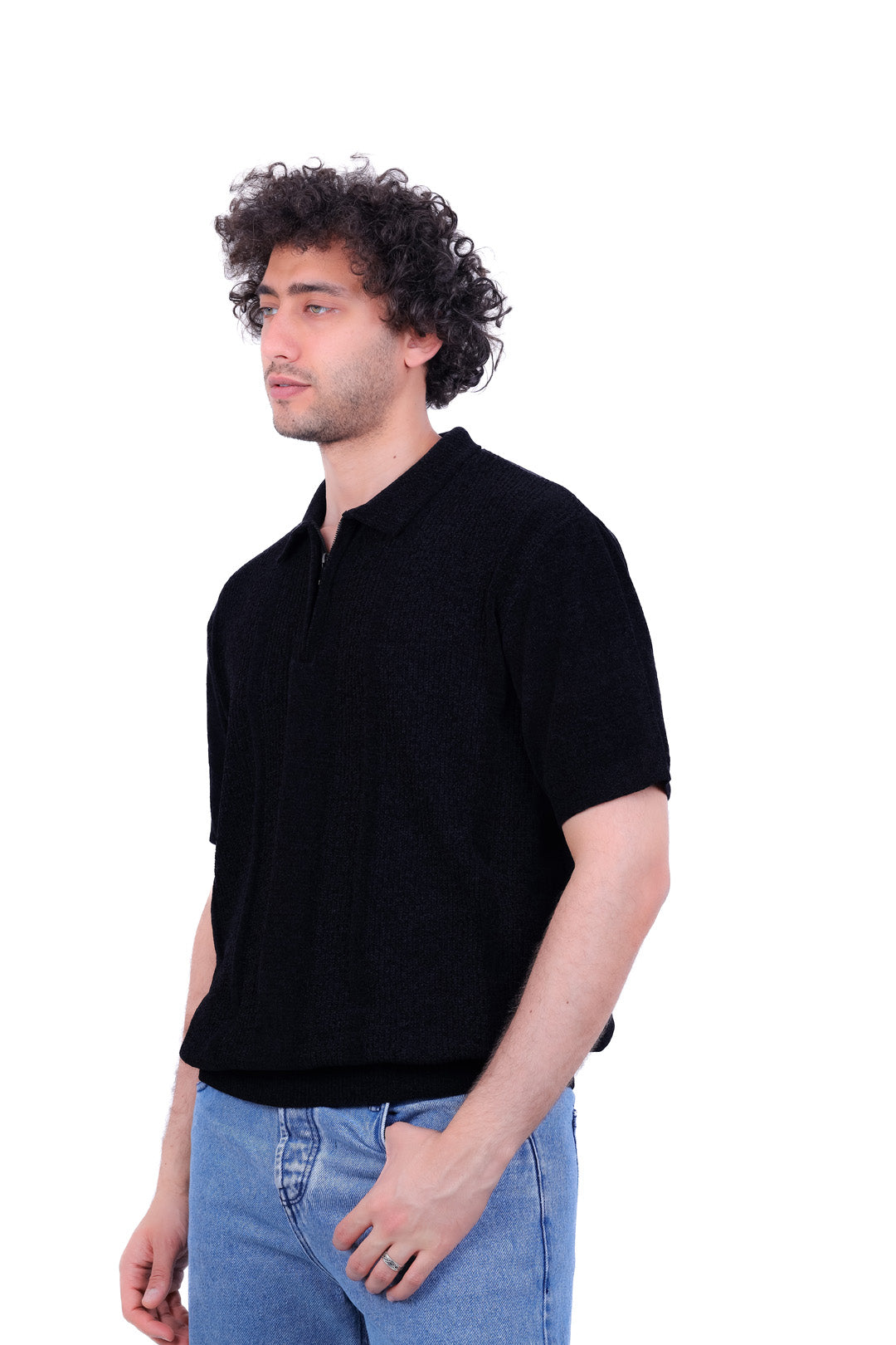 Knitwear T_Shirt Velvet_Collar 106 MANS 0526