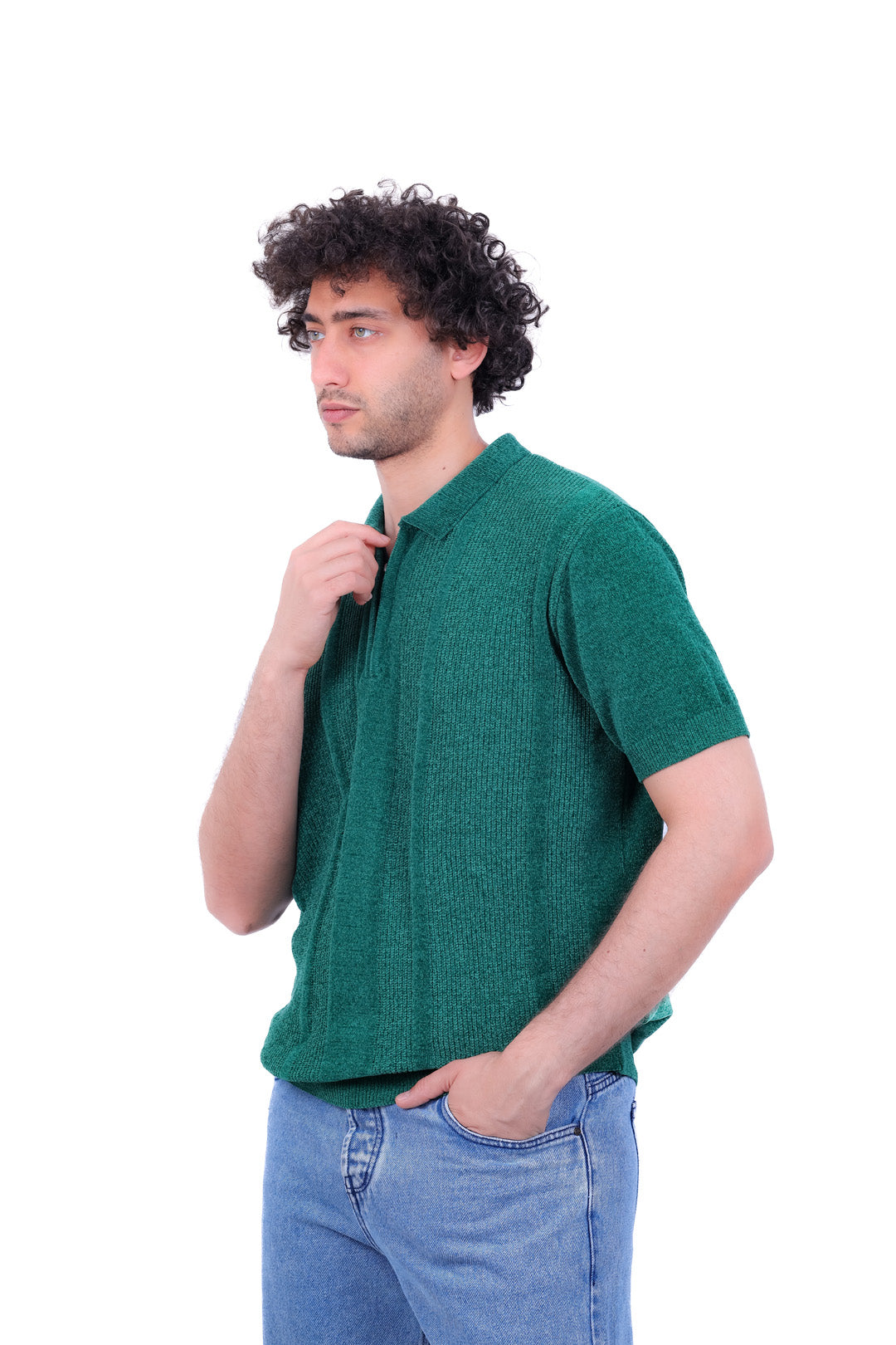 Knitwear T_Shirt Velvet_Collar 106 MANS 0526
