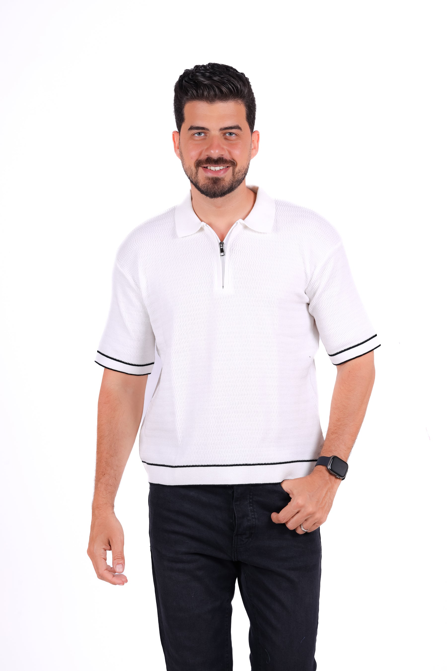 Knitwear Polo T_Shirt MHS011