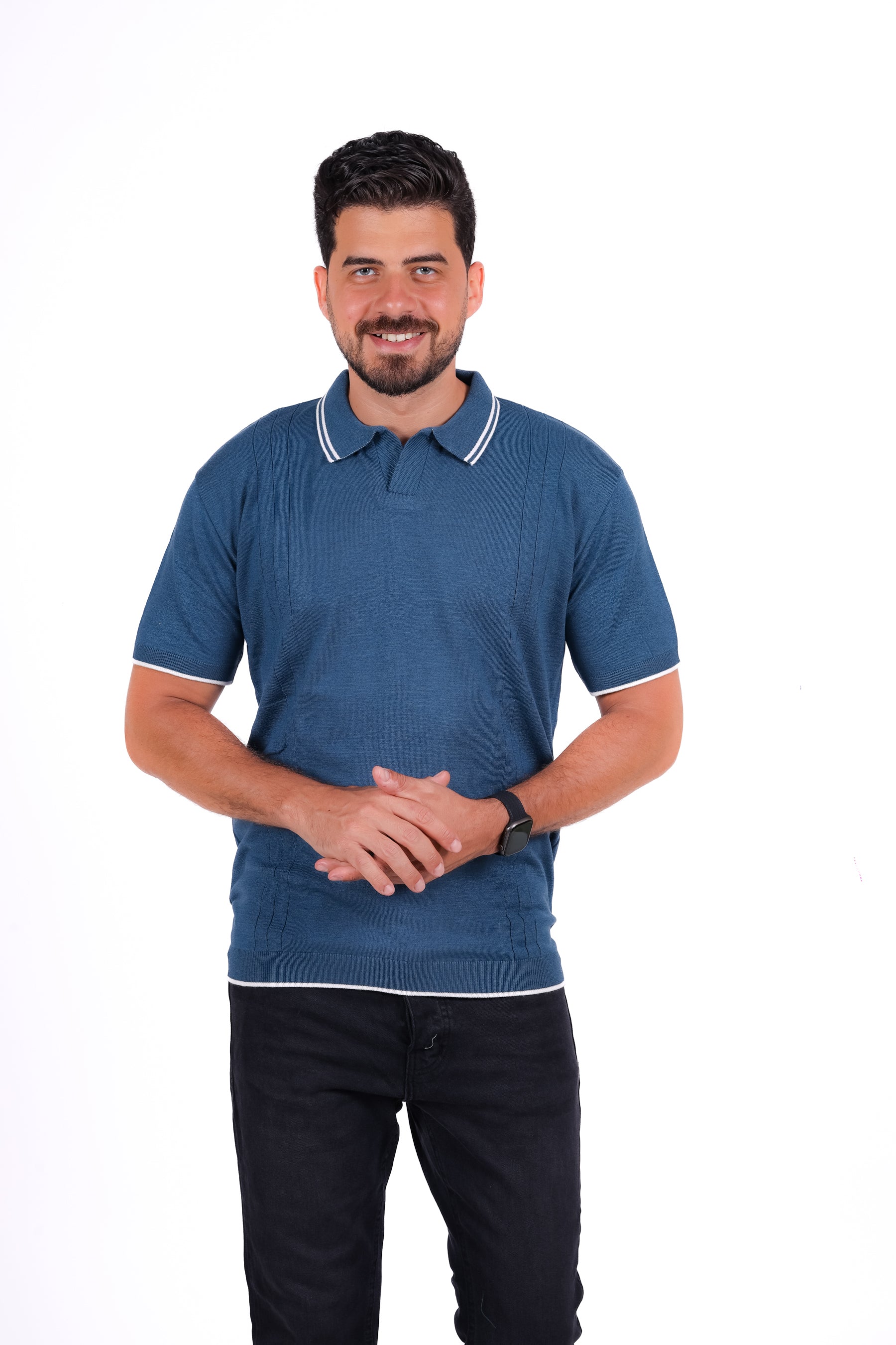 Knitwear Polo T_Shirt MHS017