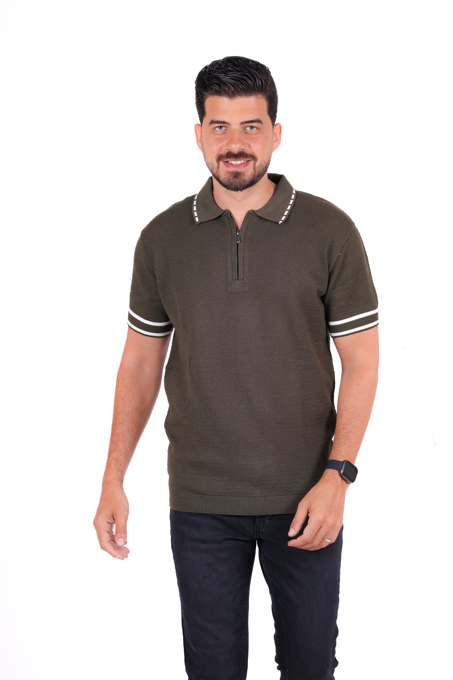 Knitwear Polo T_Shirt MHS018