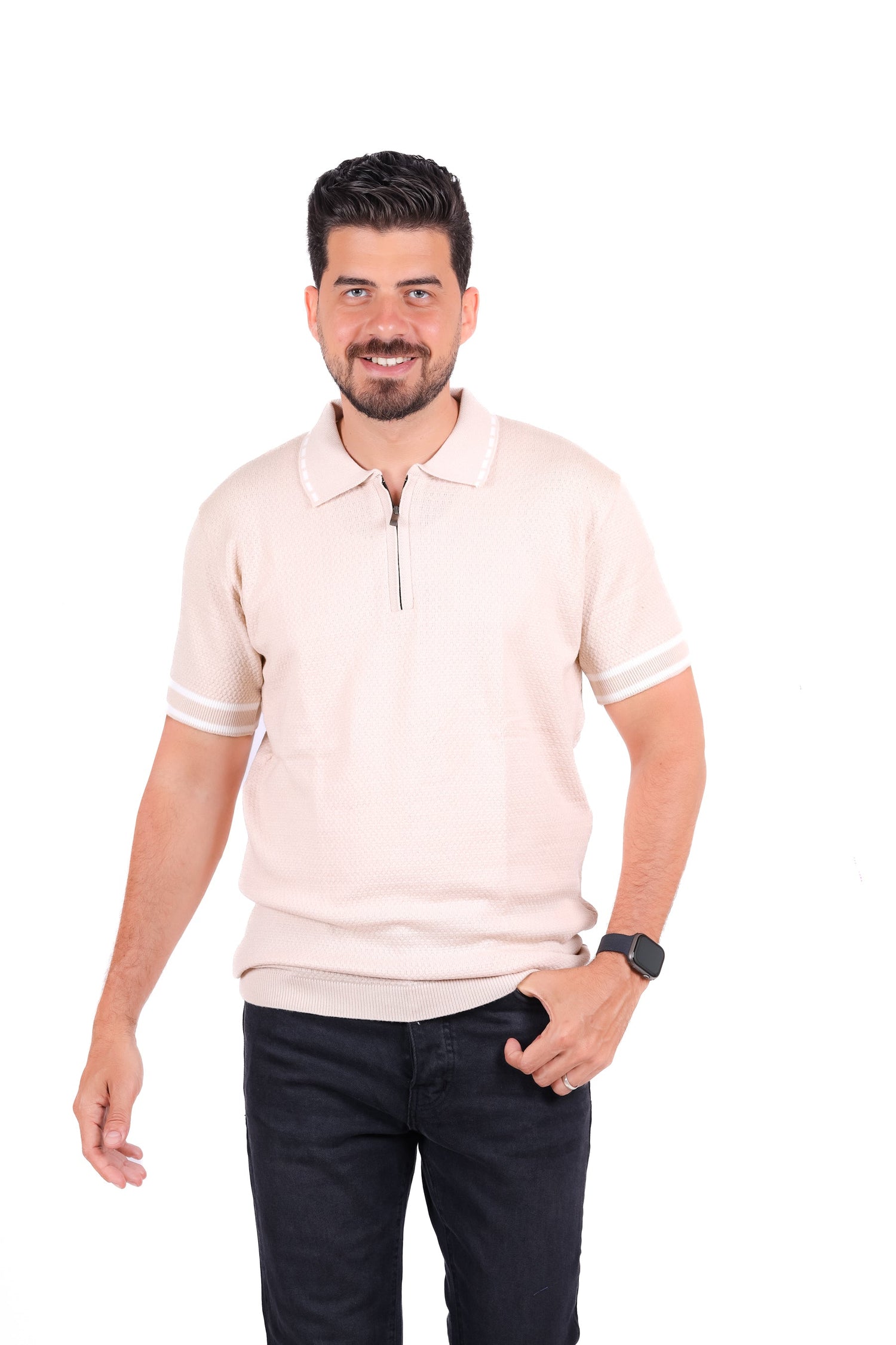 Knitwear Polo T_Shirt MHS018