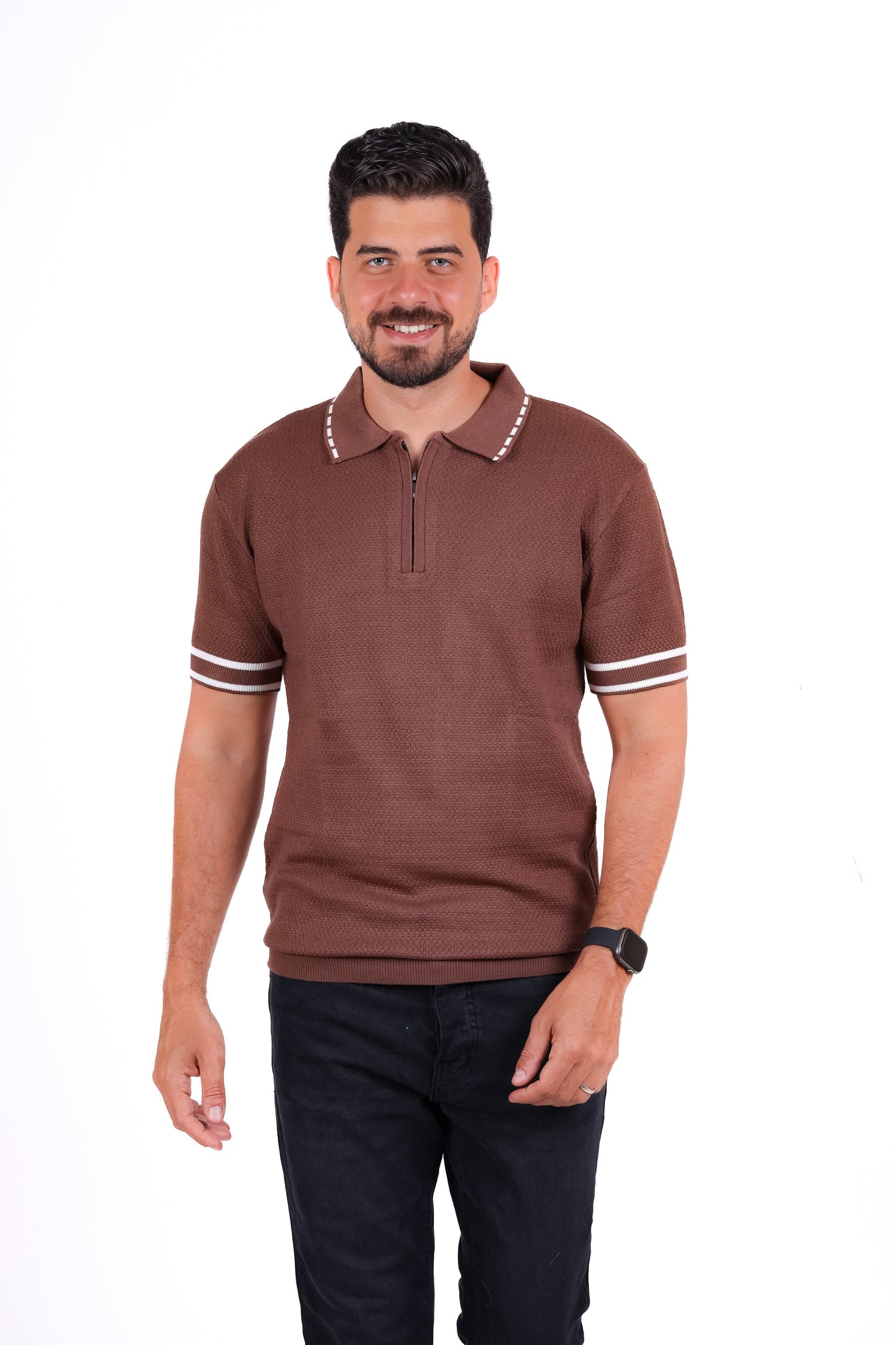 Knitwear Polo T_Shirt MHS018
