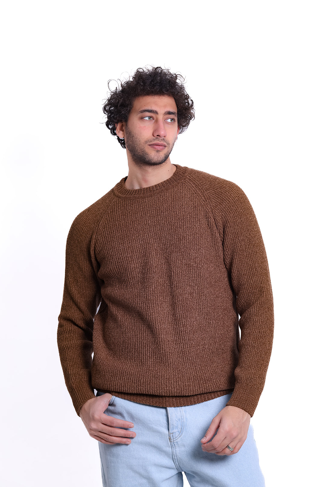 Knitwear Pullover Textured Classic MANS 1225