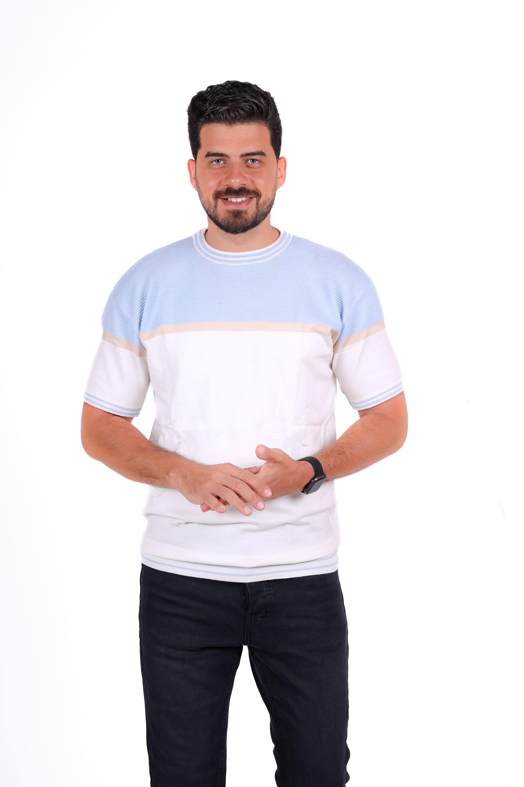 Knitwear Round T_Shirt MHS01
