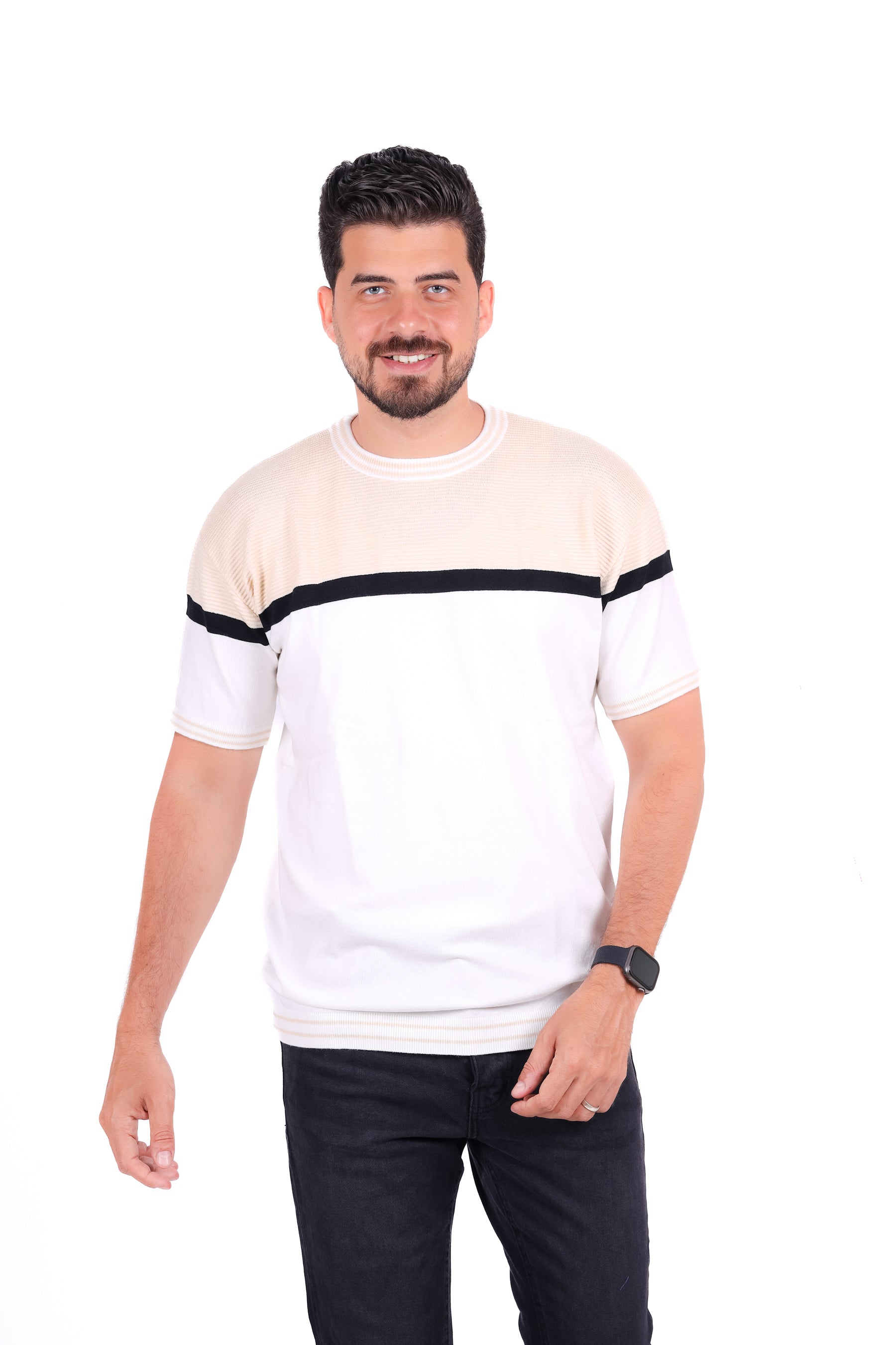 Knitwear Round T_Shirt MHS01