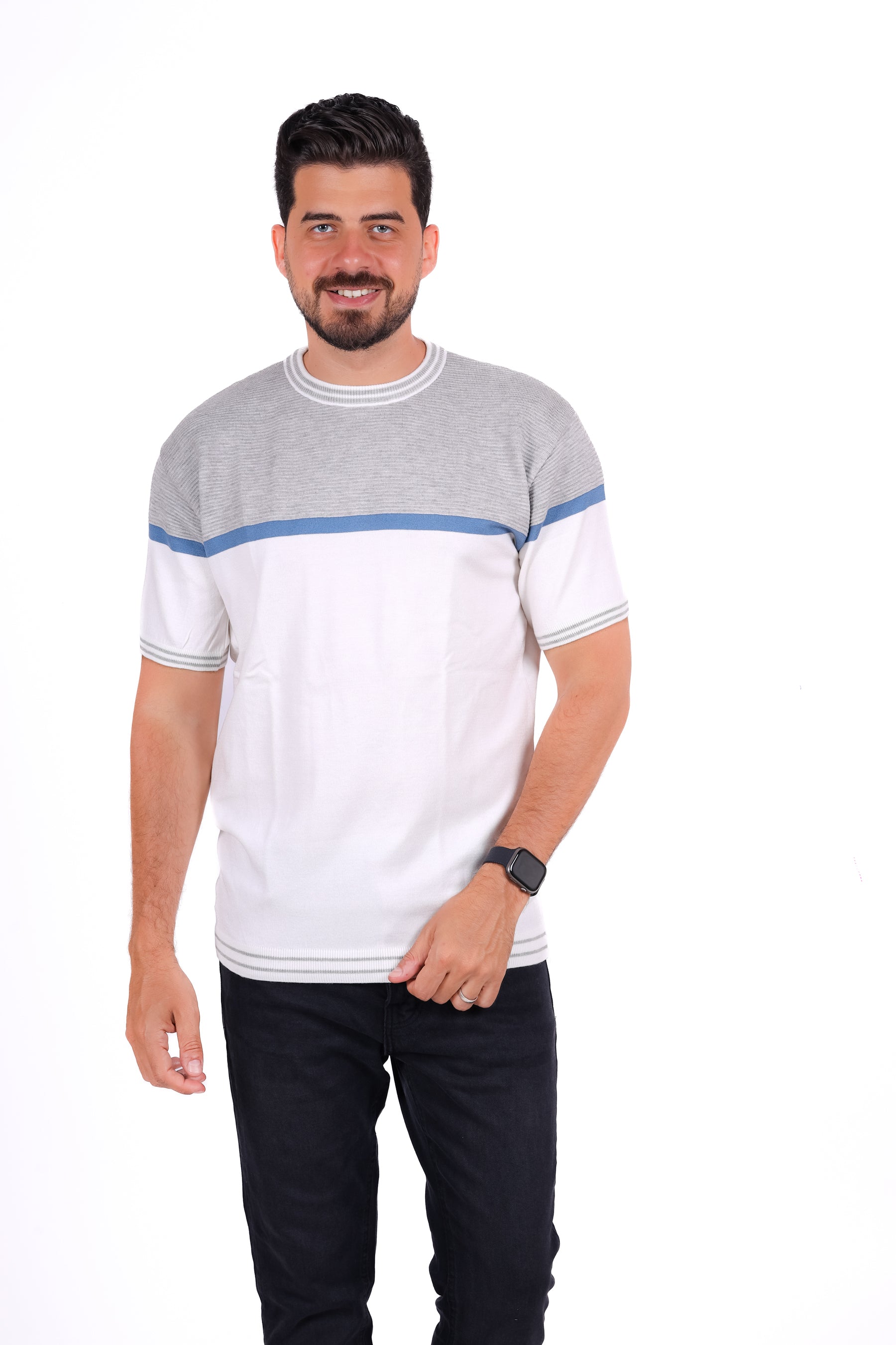 Knitwear Round T_Shirt MHS01