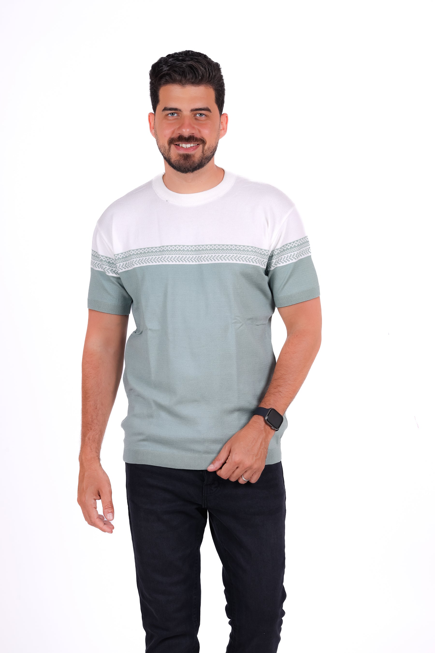 Knitwear Round T_Shirt MHS02