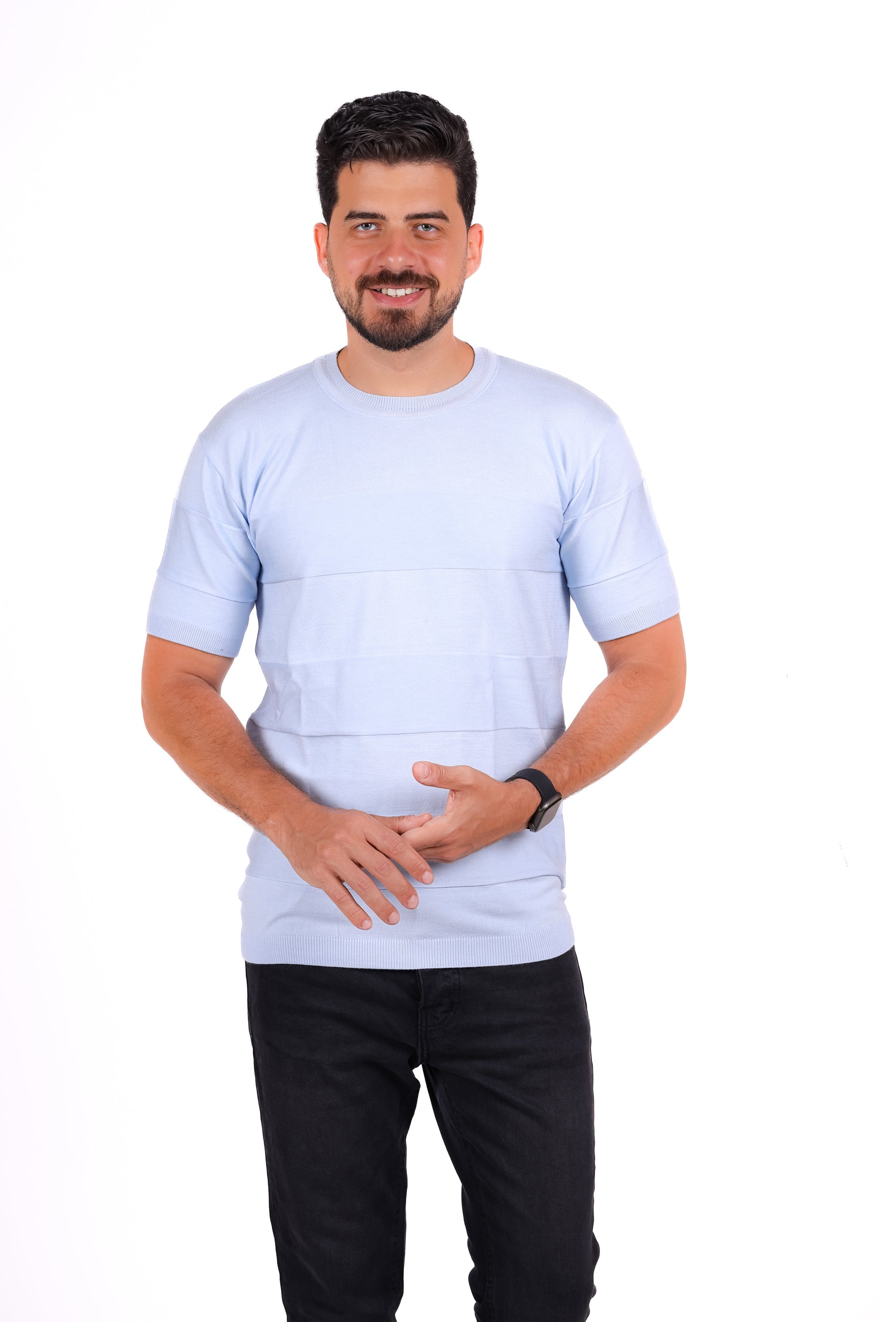 Knitwear Round T_Shirt MHS04