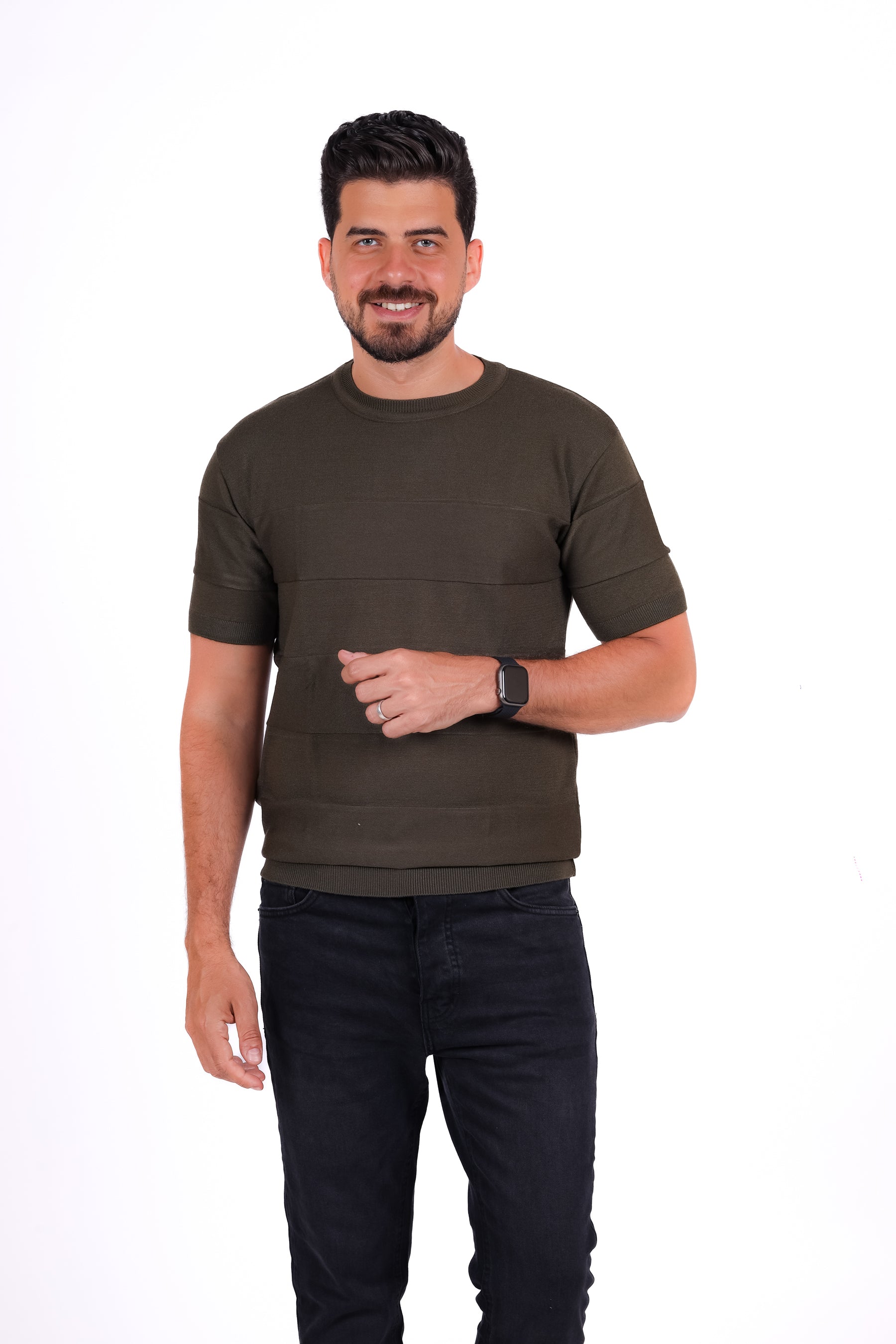 Knitwear Round T_Shirt MHS04