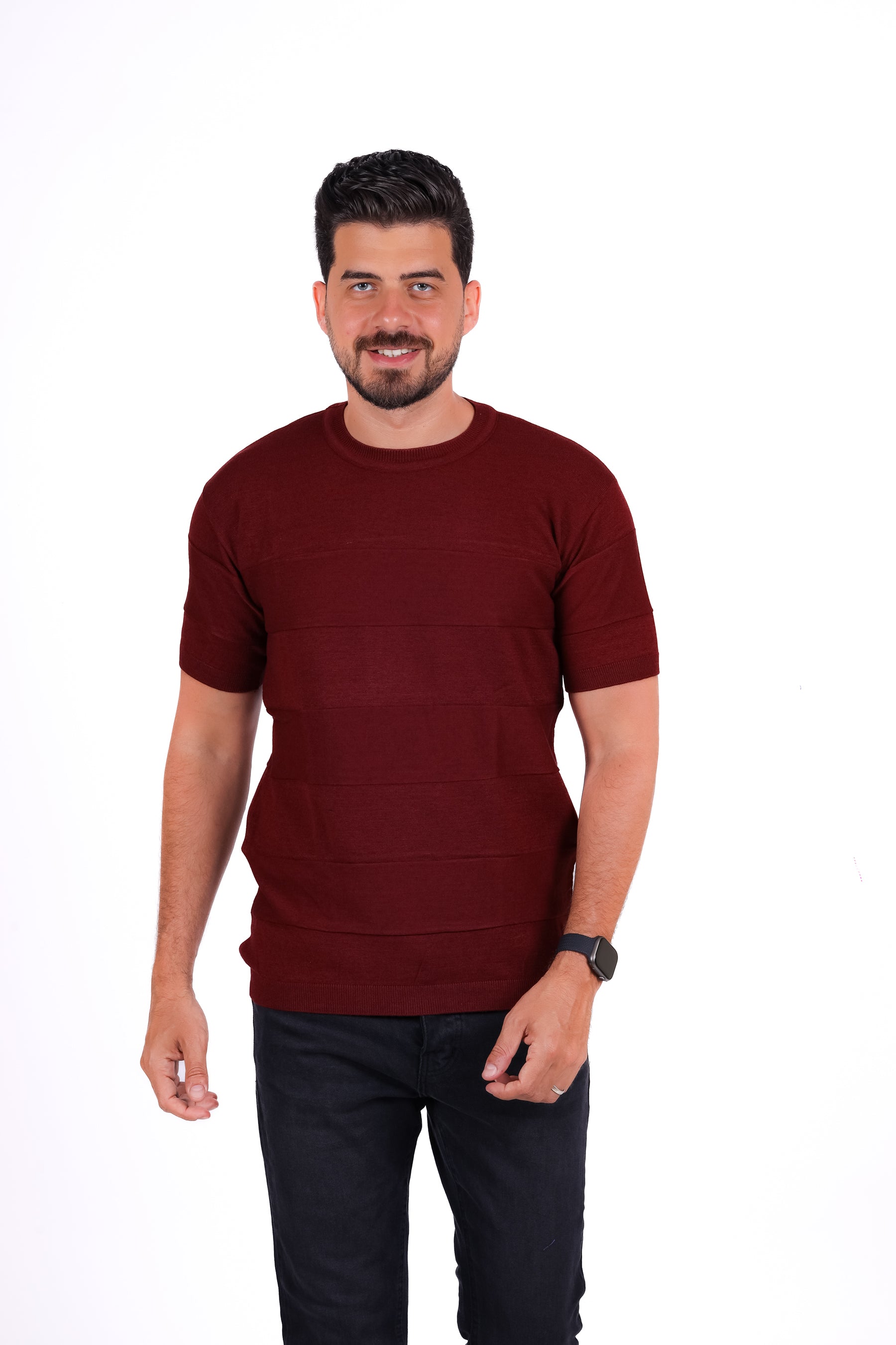 Knitwear Round T_Shirt MHS04