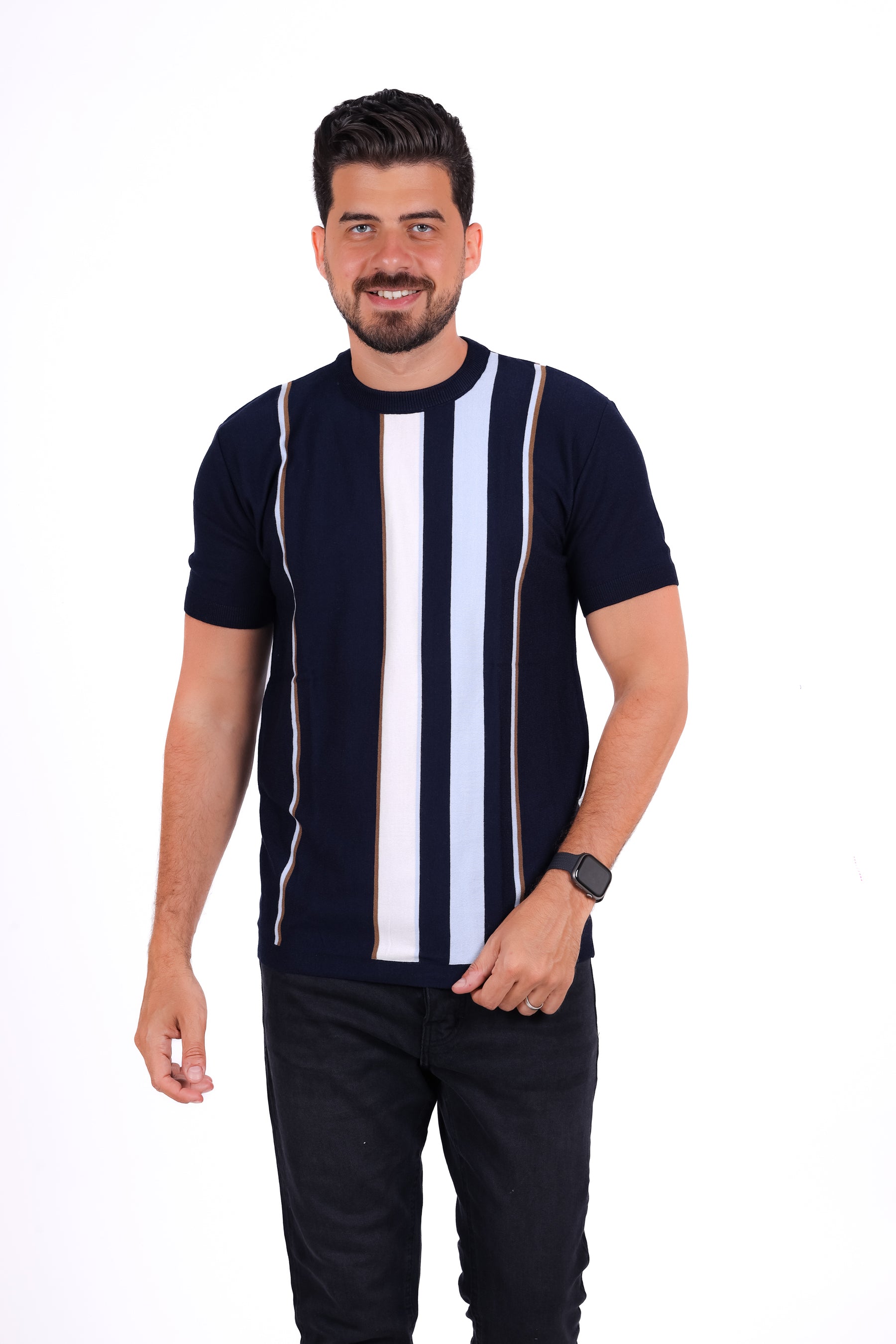 Knitwear Round T_Shirt MHS07