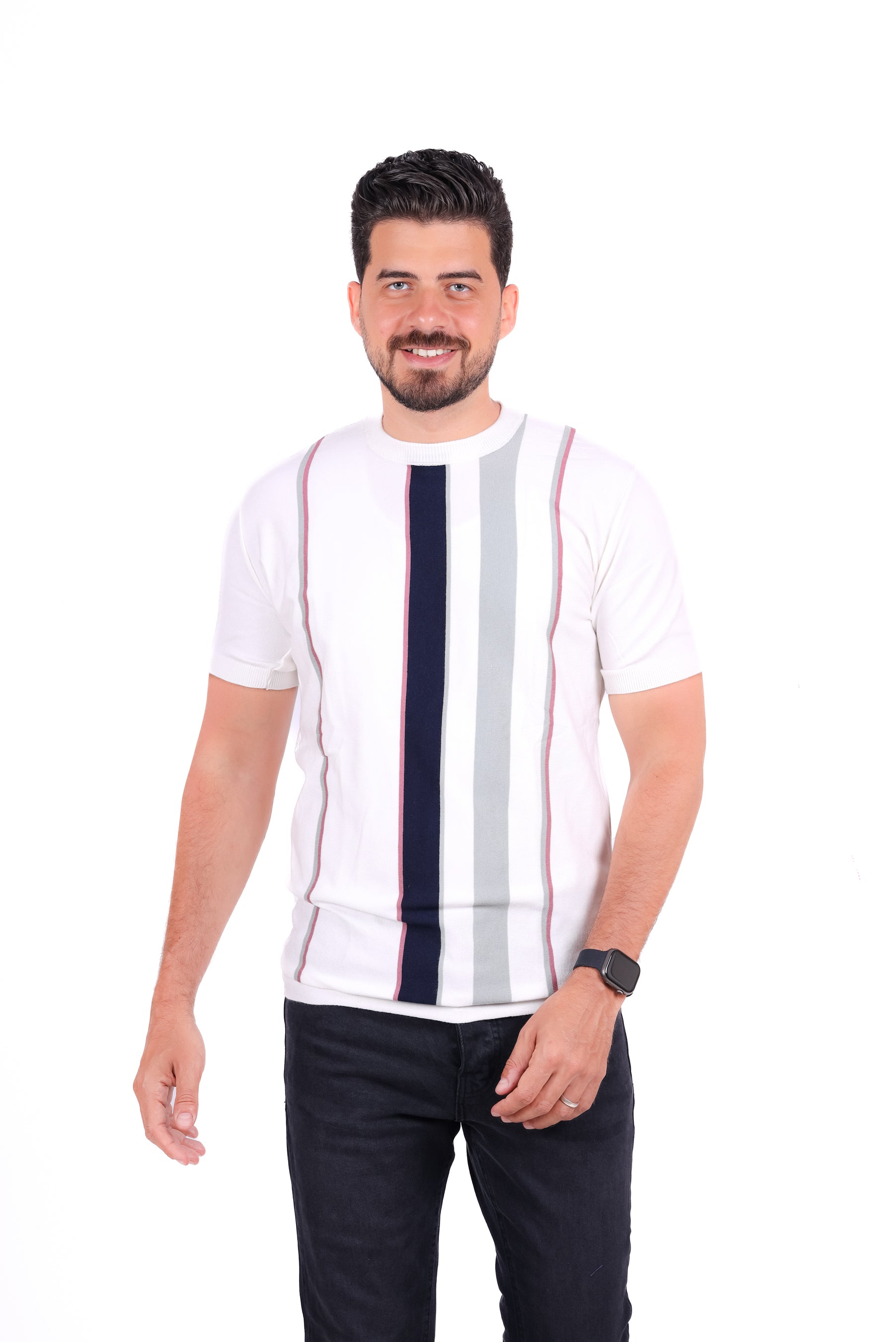 Knitwear Round T_Shirt MHS07