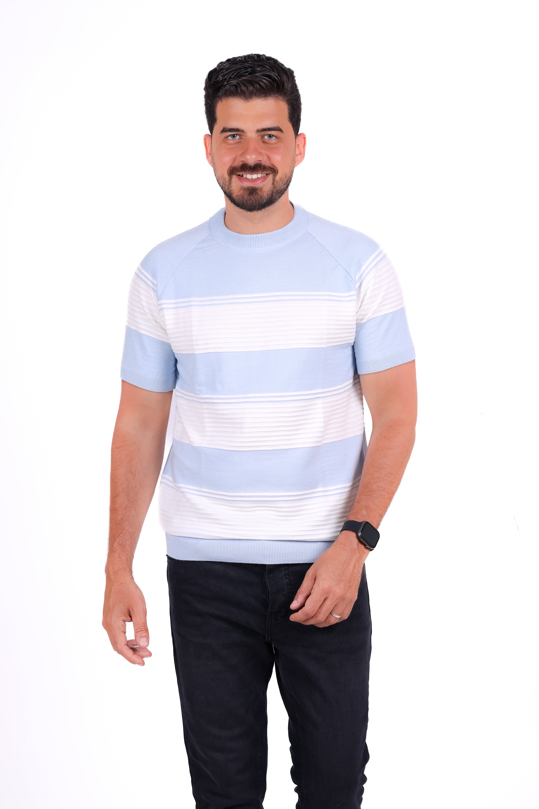 Knitwear Round T_Shirt MHS08