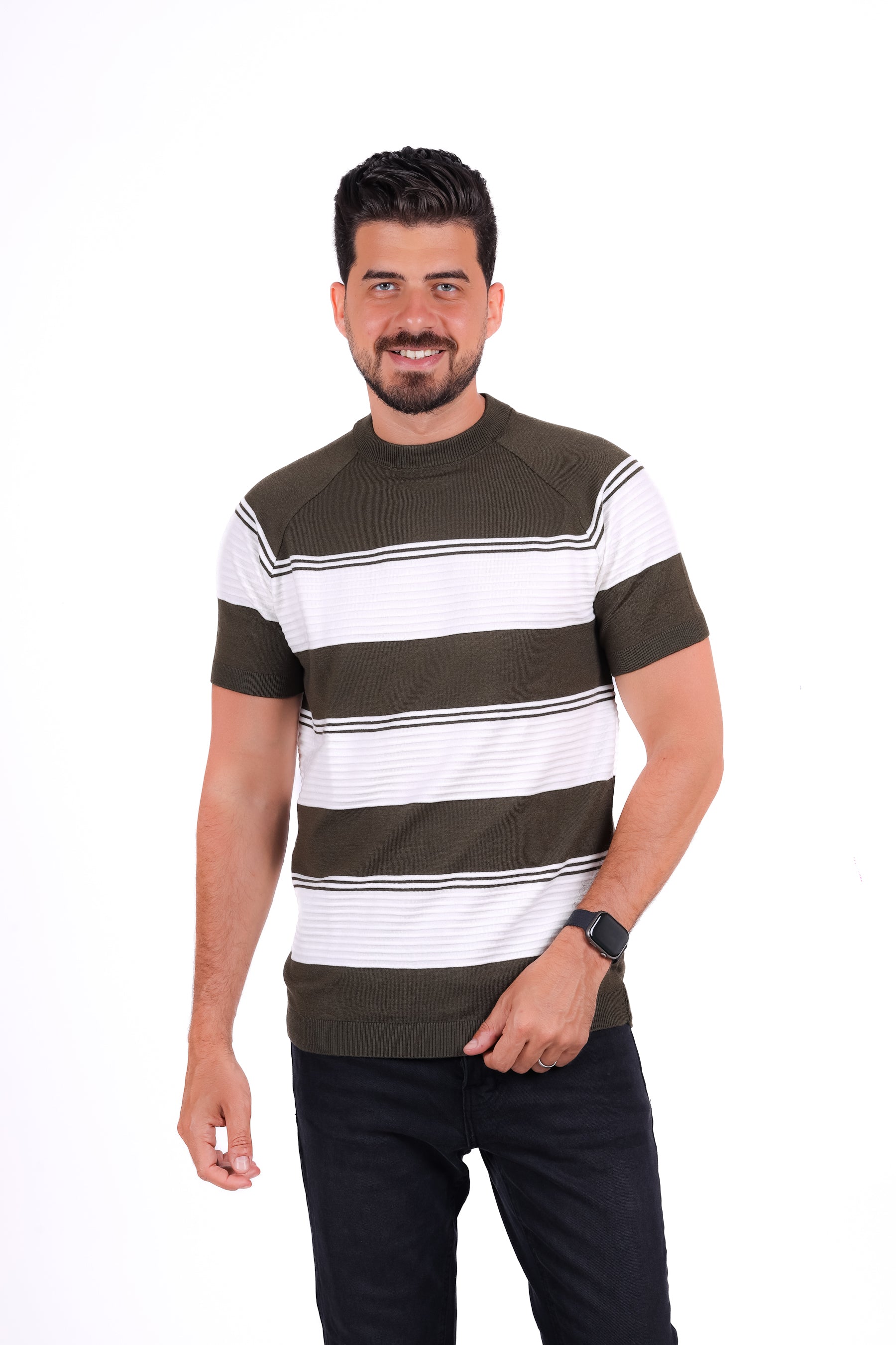 Knitwear Round T_Shirt MHS08