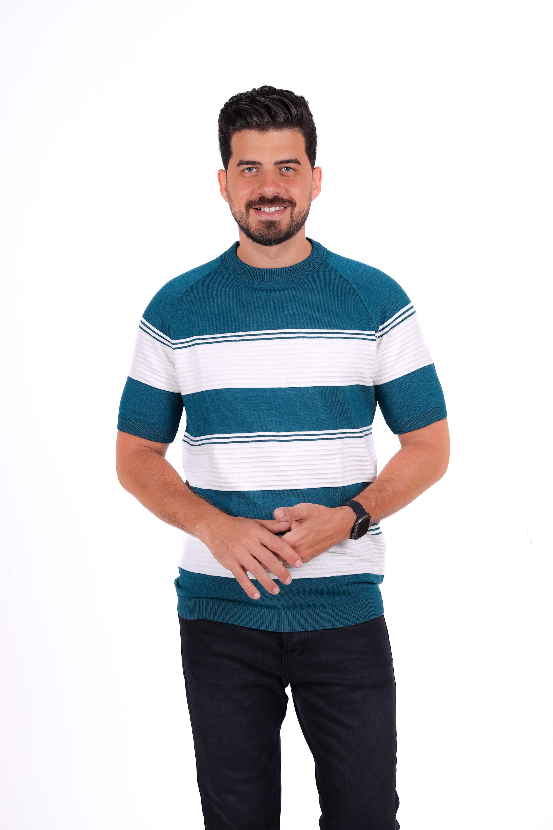 Knitwear Round T_Shirt MHS08