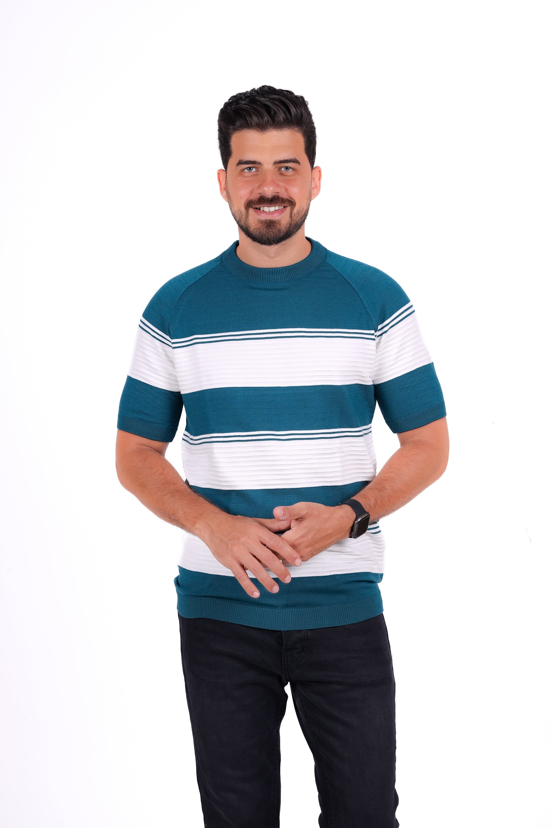 Knitwear Round T_Shirt MHS08