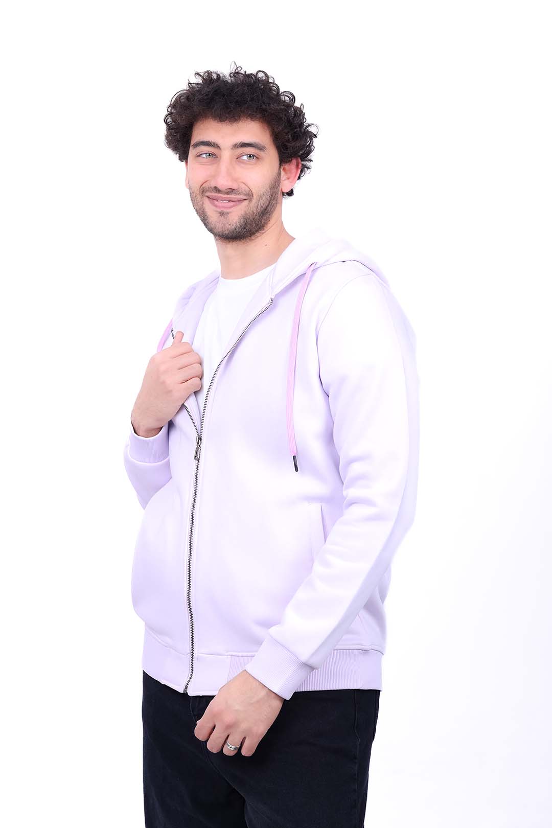 Milton Hoodie Zipped Sweatshirt