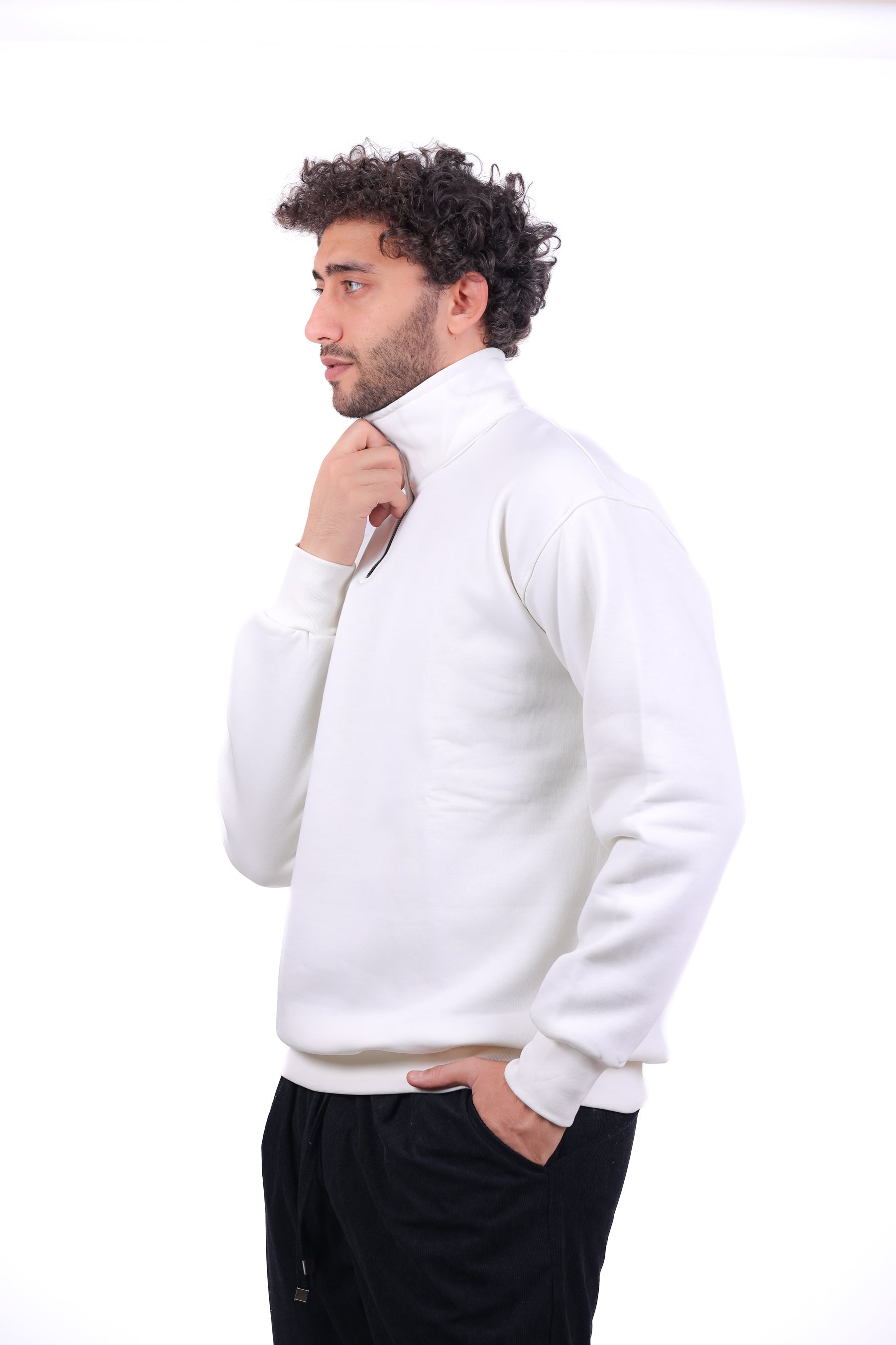 Milton Half zipped Sweatshirt