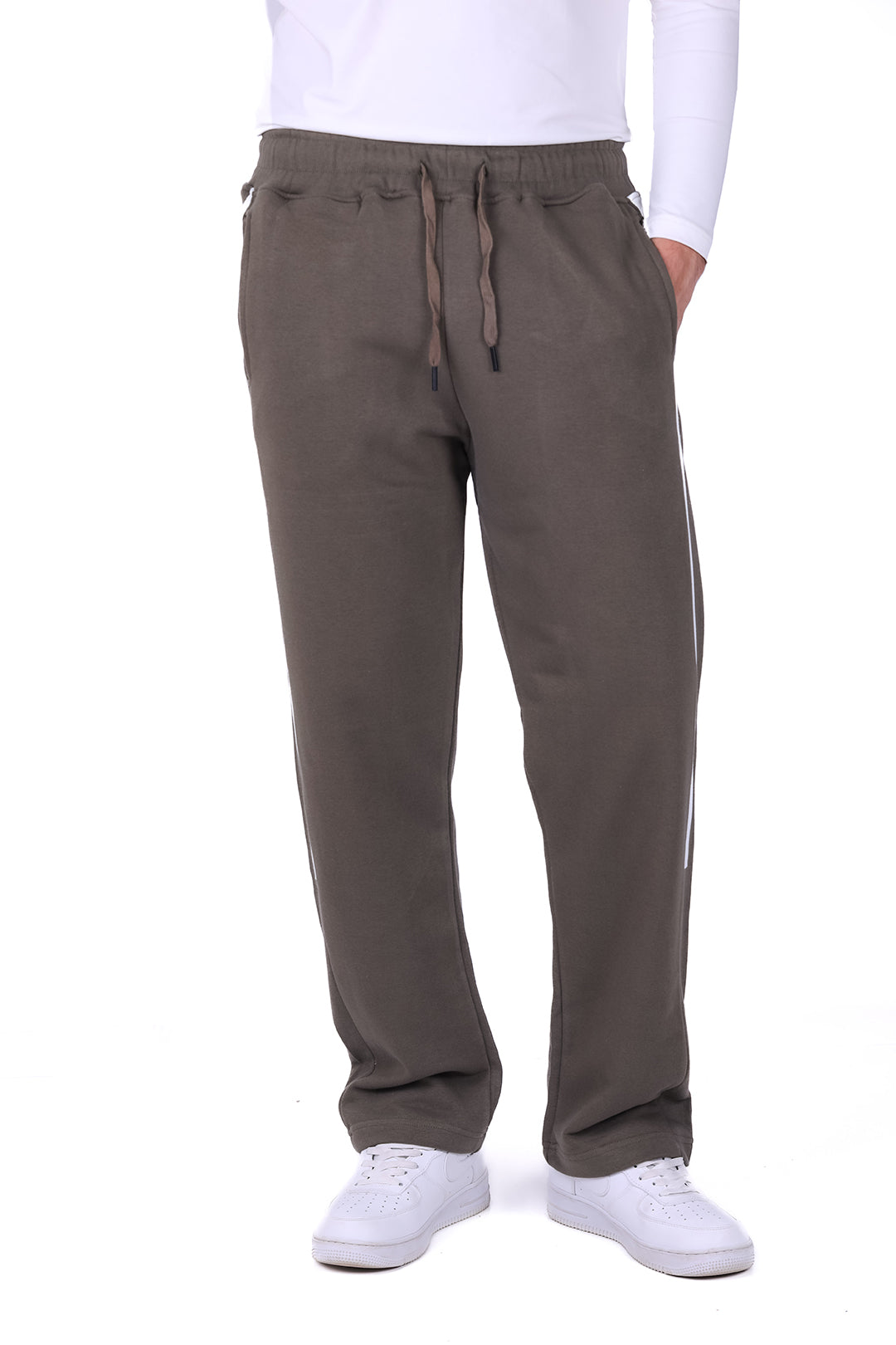 Milton Line Wide Leg Sweatpants