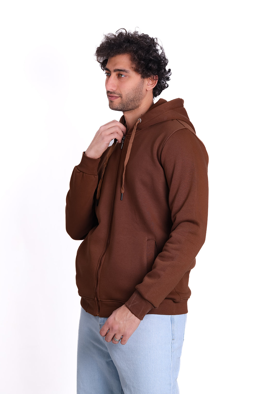 Milton Zipped Hoodie Basic 101225 WL
