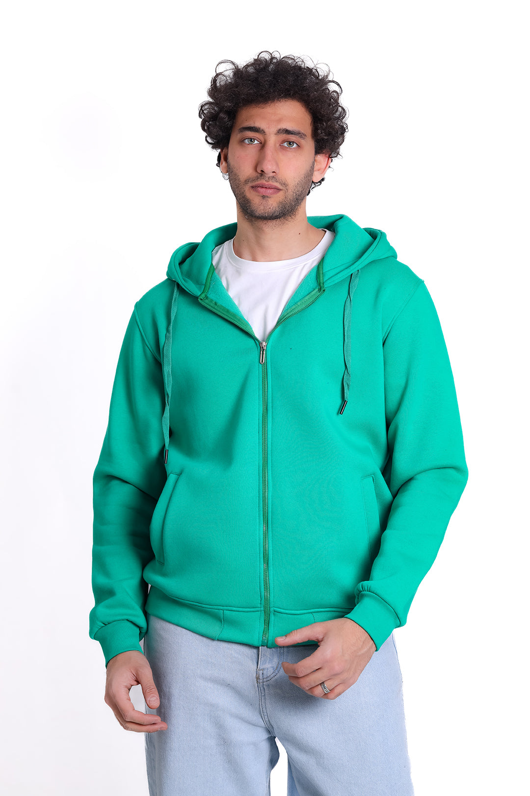 Milton Zipped Hoodie Basic 101225 WL