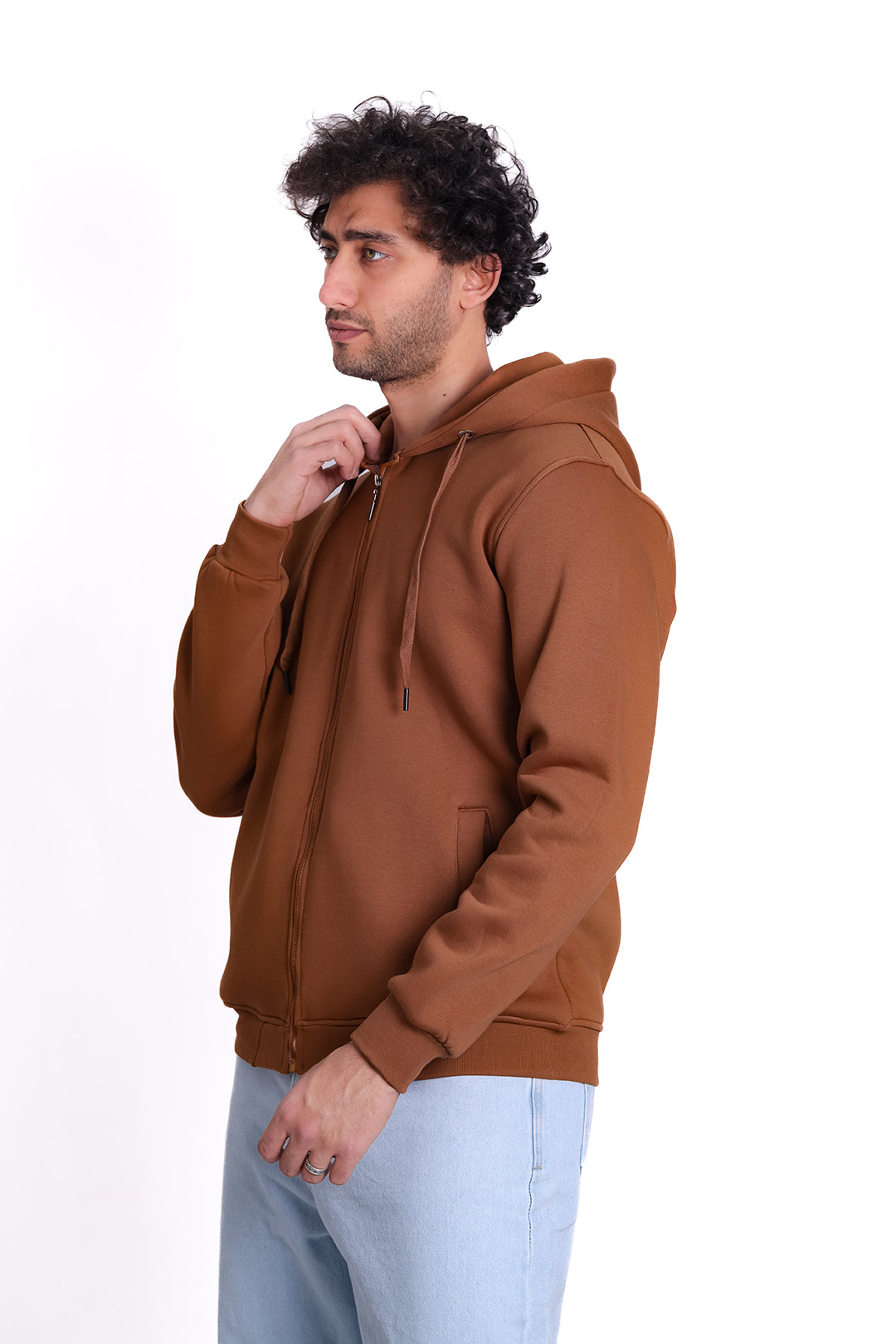 Milton Zipped Hoodie Basic 101225 WL