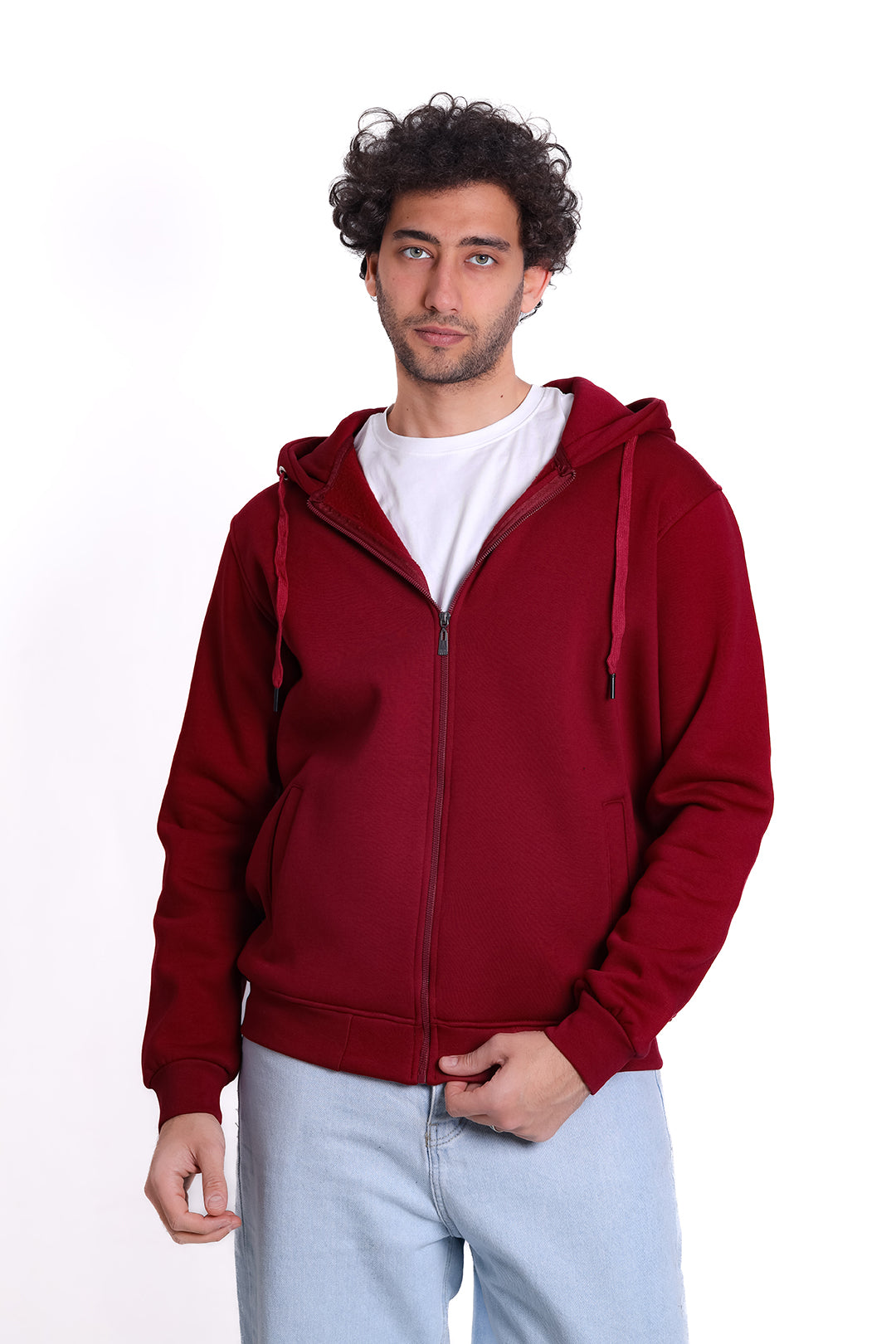Milton Zipped Hoodie Basic 101225 WL