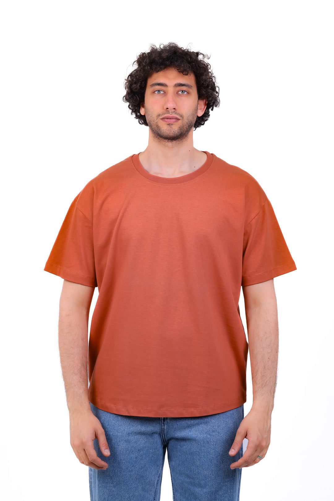 Over Size Polivar Cotton Basic T_Shirt